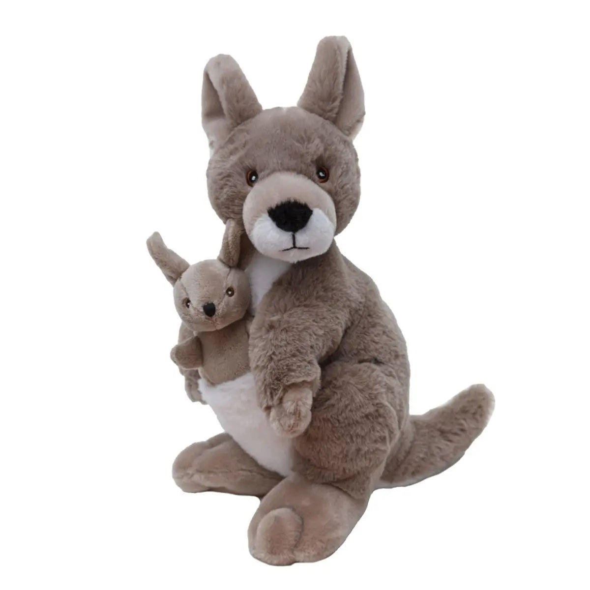 Kids Plush Kangaroo with Joey Ecokin - Kellyville Pets
