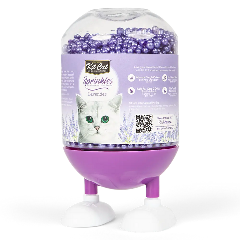 Kit Cat Deo Litter Sprinkles Lavender 240g Kit Cat