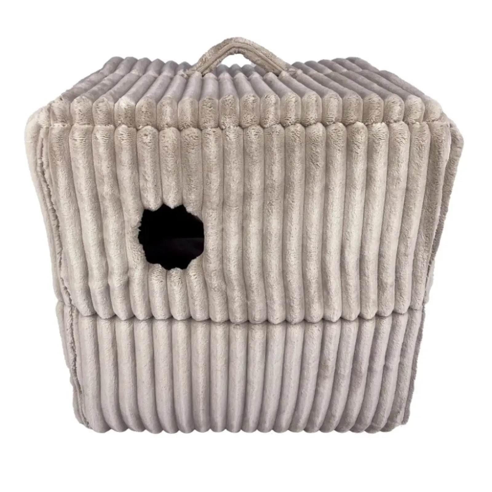La Doggie Vita Mousse Velour Corduroy Cat Cube La Doggie Vita