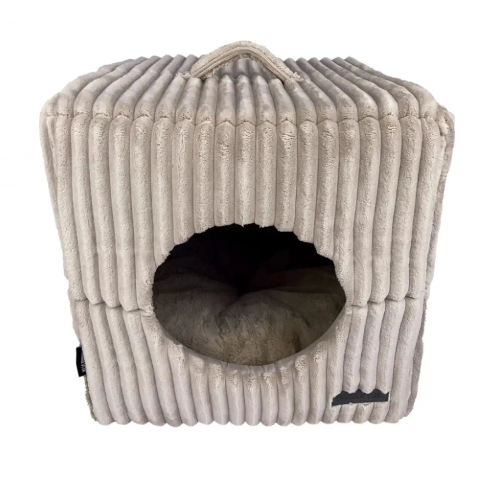 La Doggie Vita Mousse Velour Corduroy Cat Cube La Doggie Vita