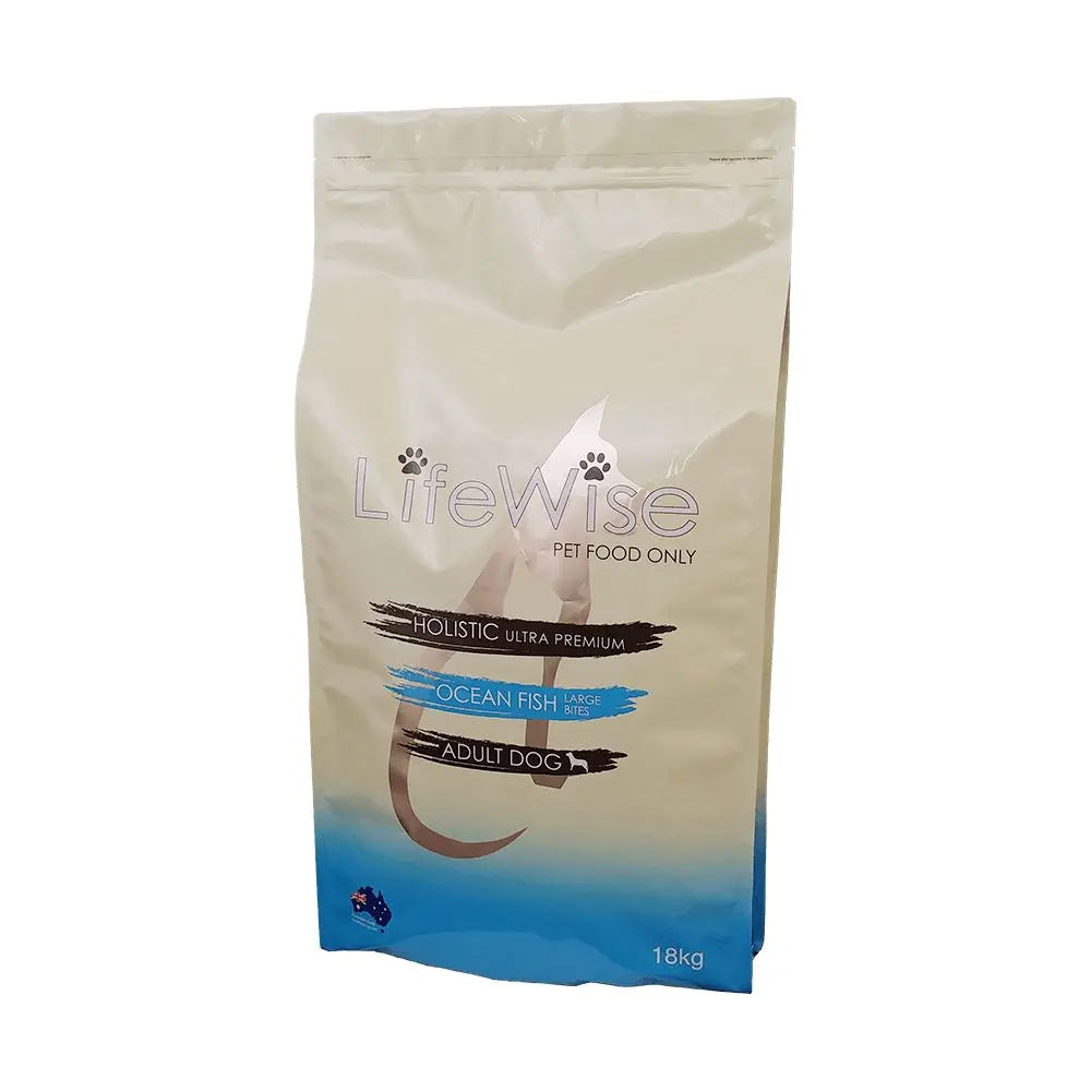 Lifewise Dog Food Ocean Fish with Rice and Veg - Large Bites Lifewise
