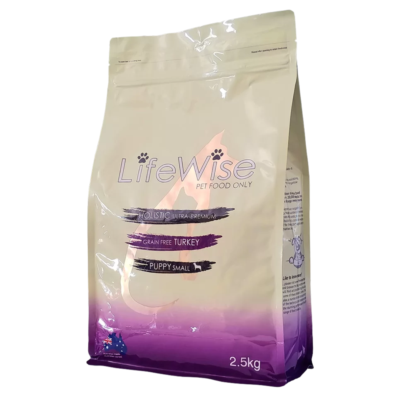 Lifewise Puppy Food Turkey and Veg - 2.5kg Lifewise