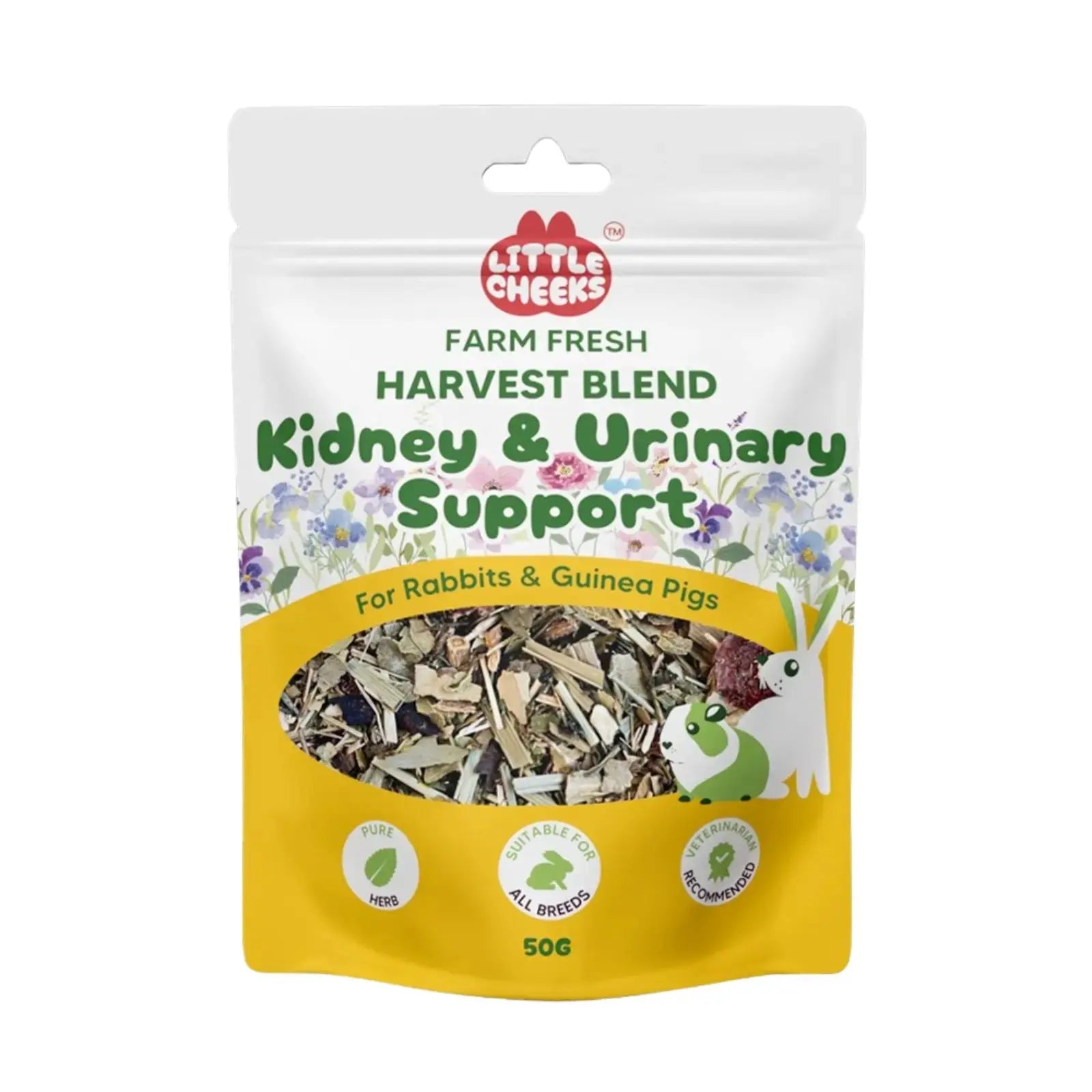 Little Cheeks Farm Fresh Harvest Blend Kidney & Urinary Support 50g Little Cheeks