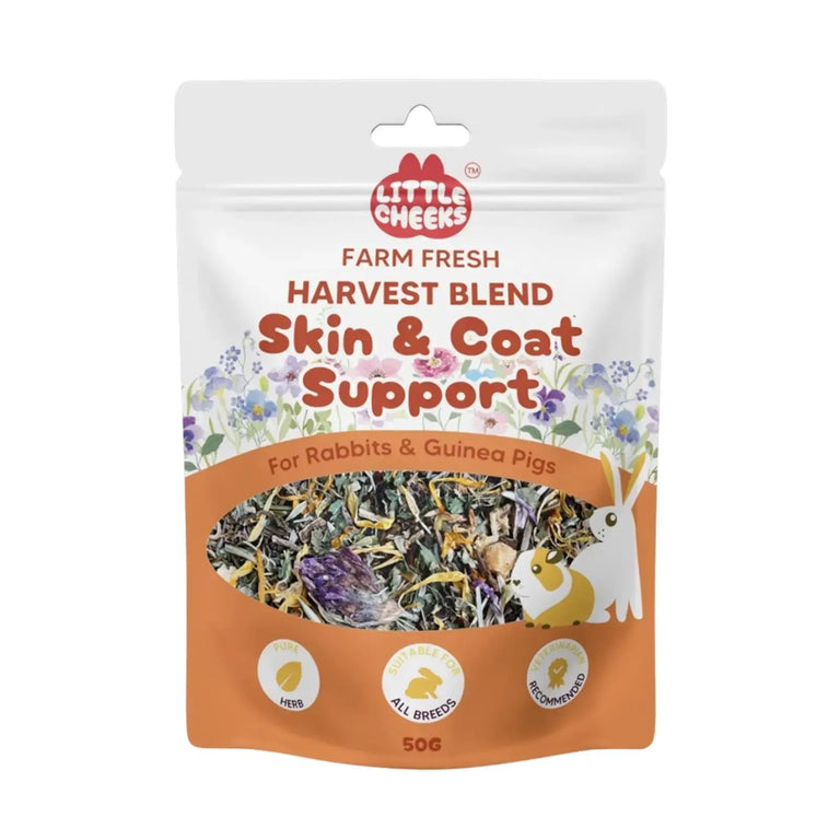 Little Cheeks Farm Fresh Harvest Blend Skin & Coat Support 50g Little Cheeks