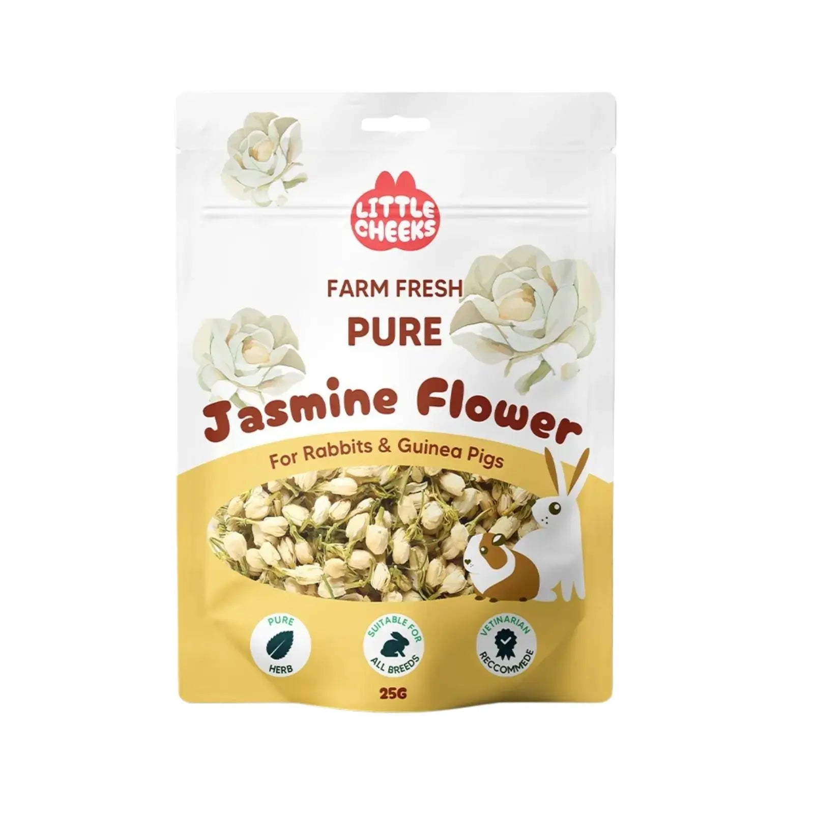 Little Cheeks Farm Fresh Pure Jasmine Flower 25g Little Cheeks