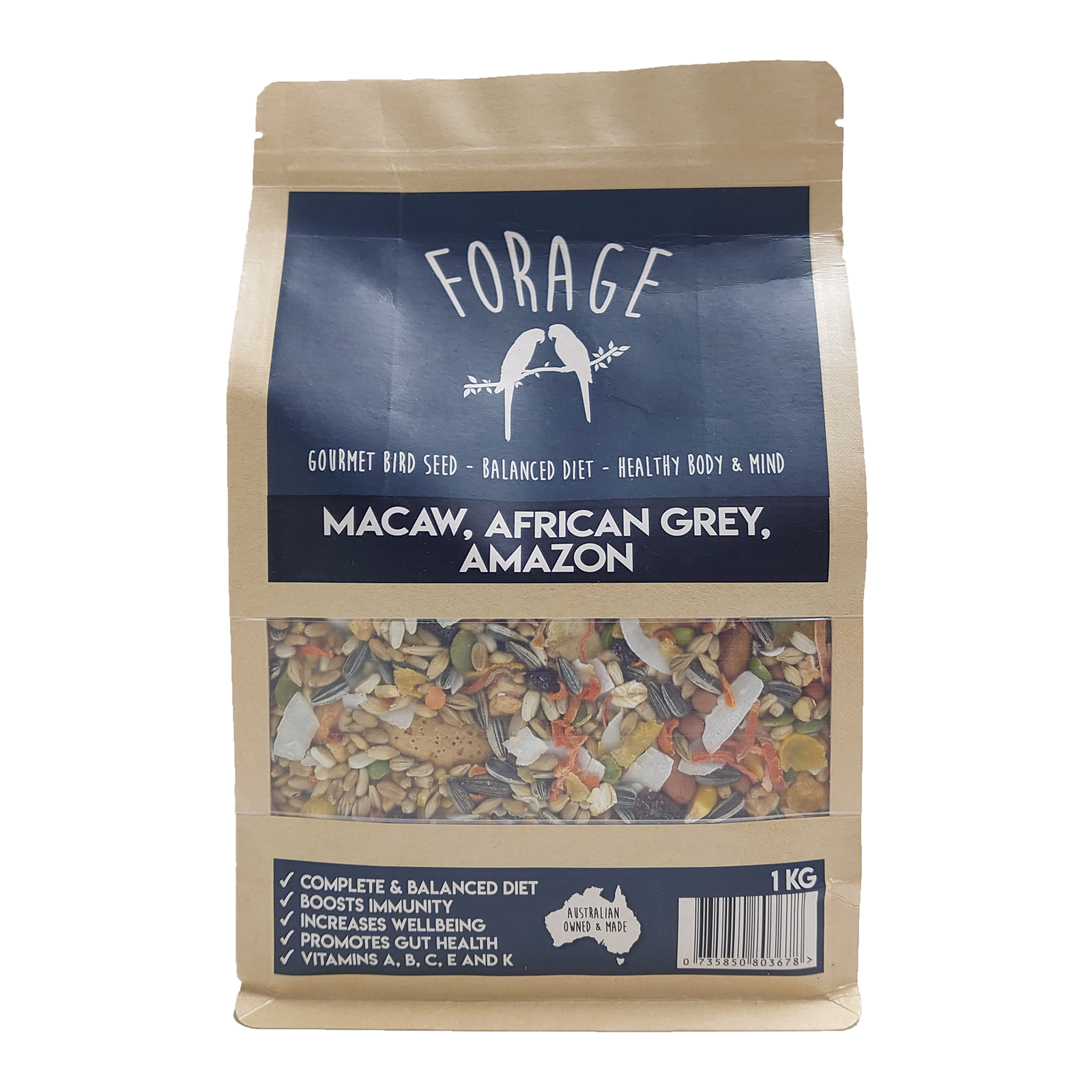 Forage Gourmet Macaw, African Grey & Amazon Food