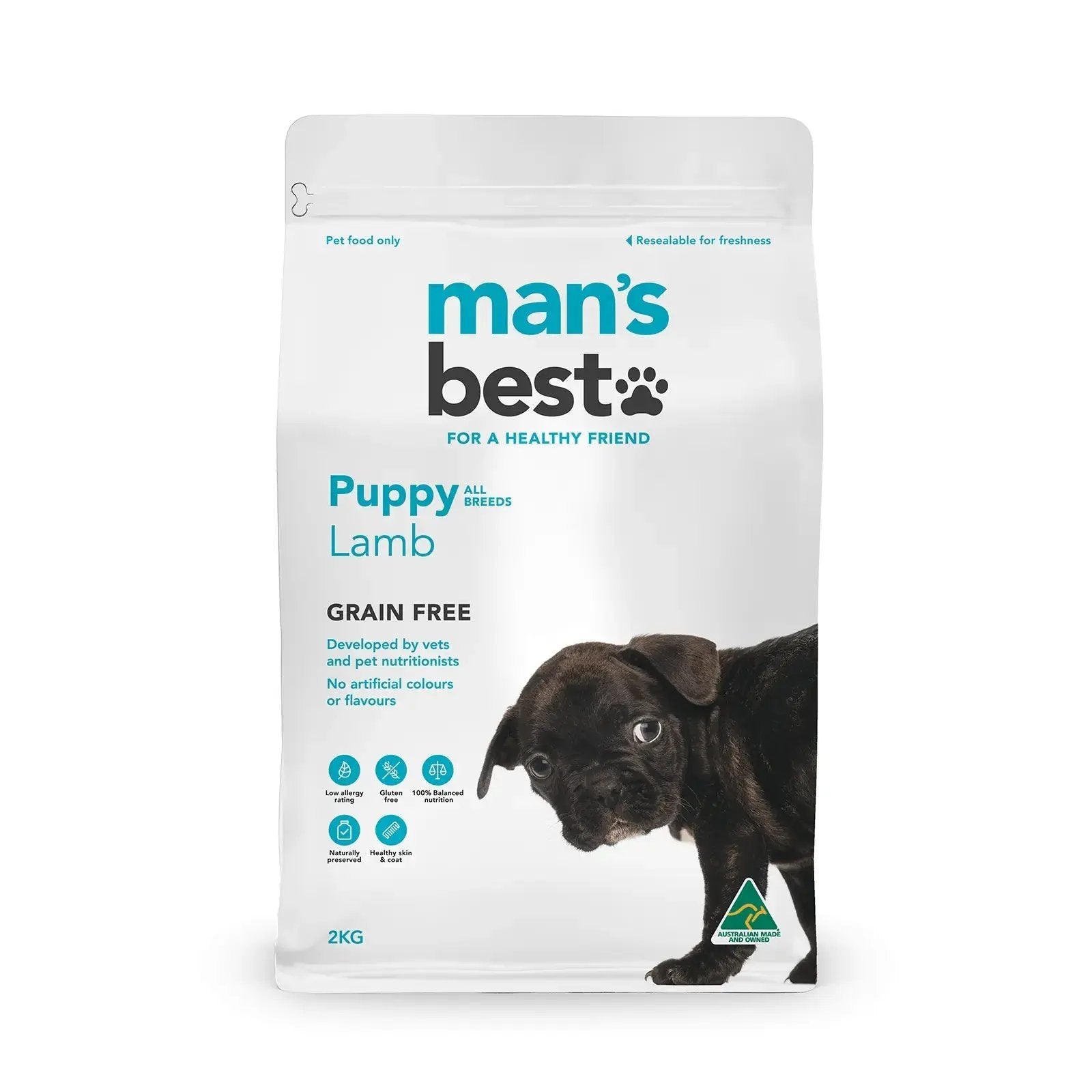 🎁 Man's Best Dog Food Puppy Lamb (100% off) Mans Best