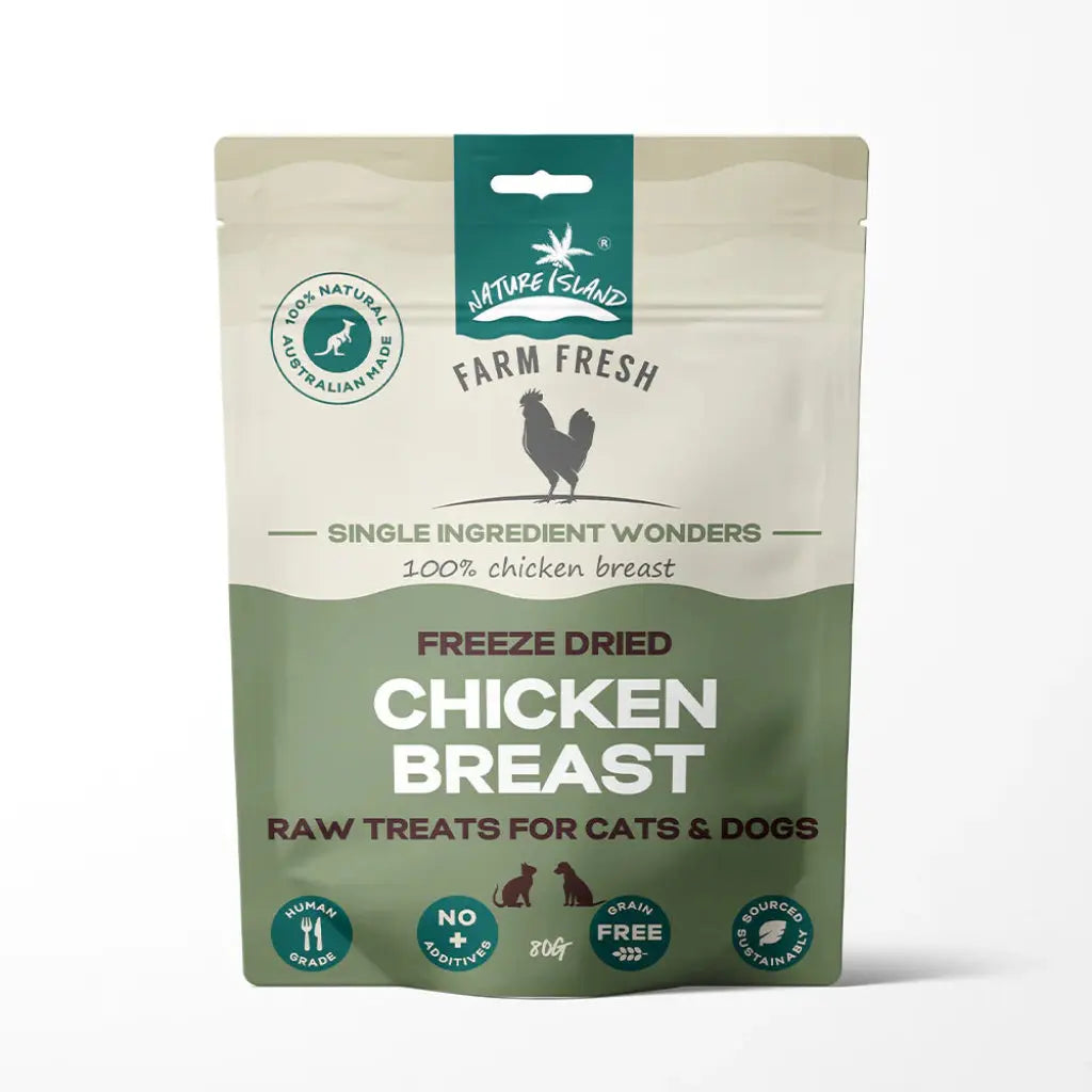 Natures Island Freeze Dried Chicken Breast 80g Nature Island