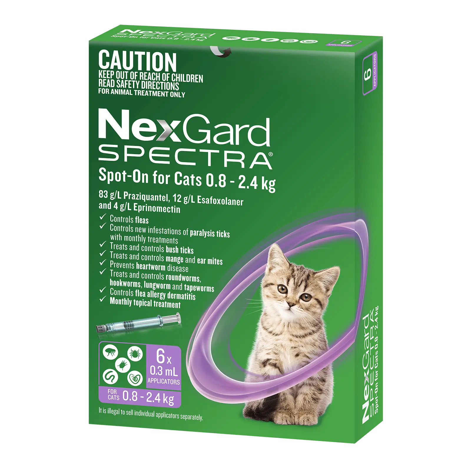 Nexgard Spectra for Cats - Kellyville Pets