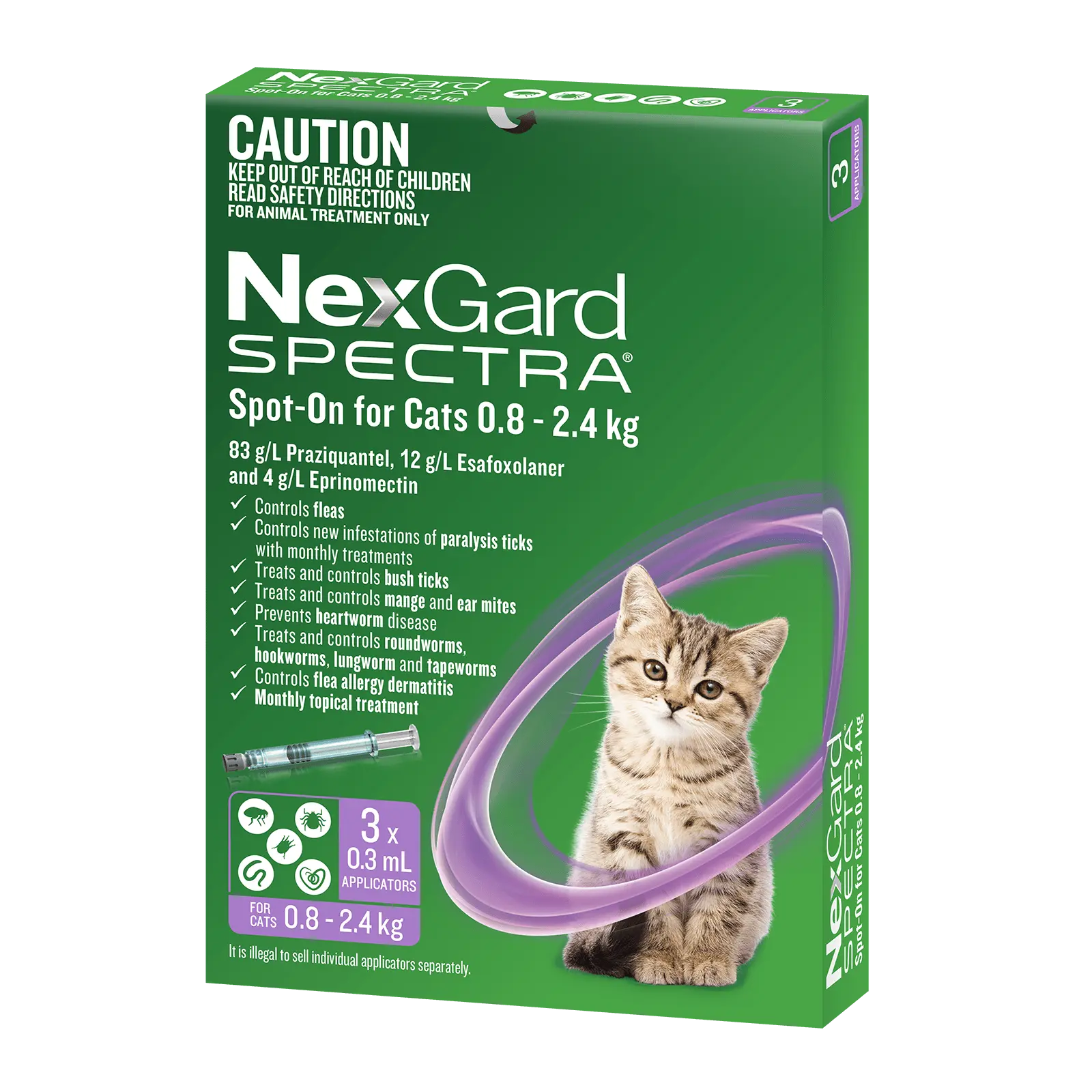Nexgard Spectra for Cats - Kellyville Pets