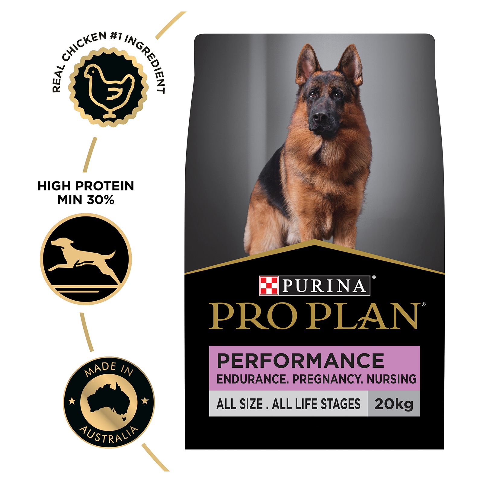 Pro Plan Dog Food Adult Performance Chicken