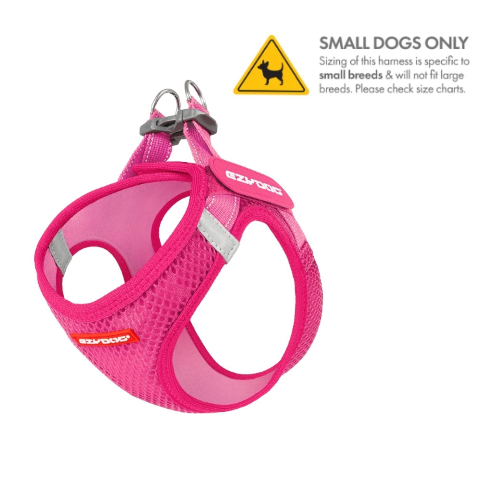 Ezydog FORMFIT Mesh Harness - Pink