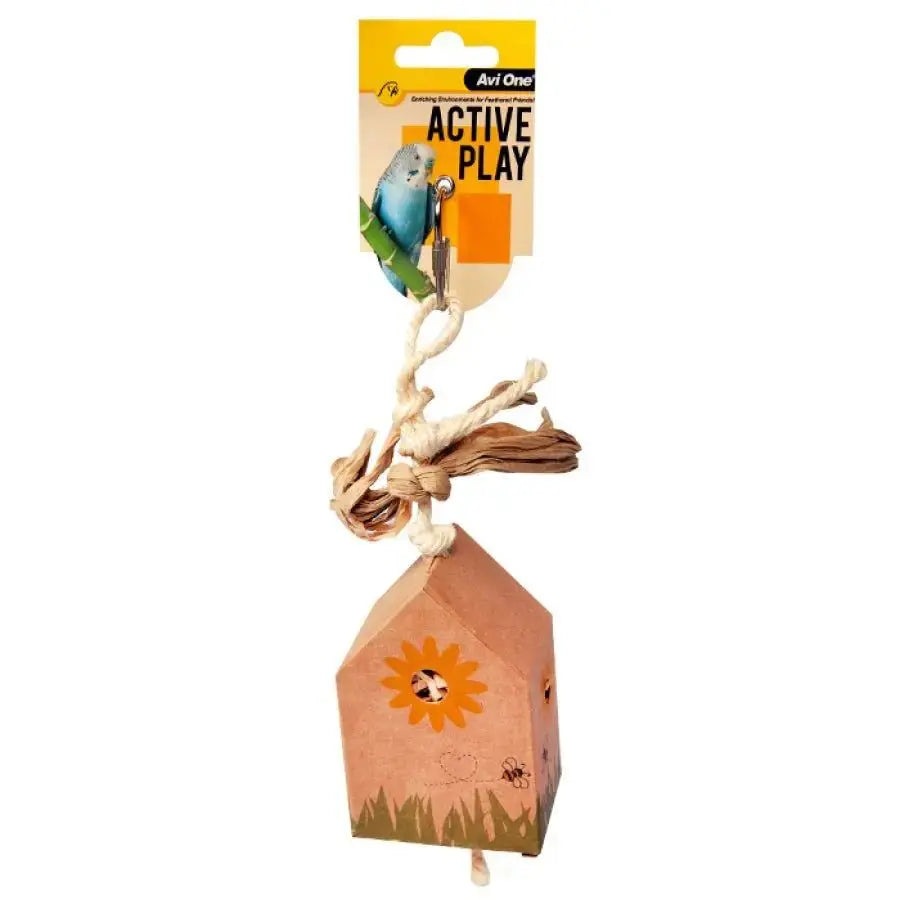 Paper House Foraging Bird Toy Avi One