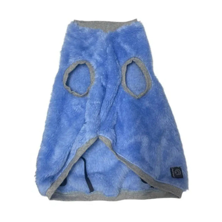 Pet One Dog NightComfy Plush Jumper - Blue Pet One