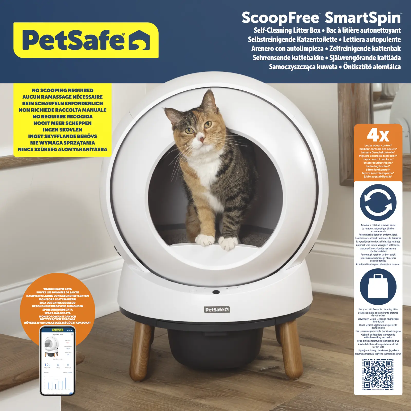 PetSafe ScoopFree SmartSpin Self-Cleaning Litter Box PetSafe