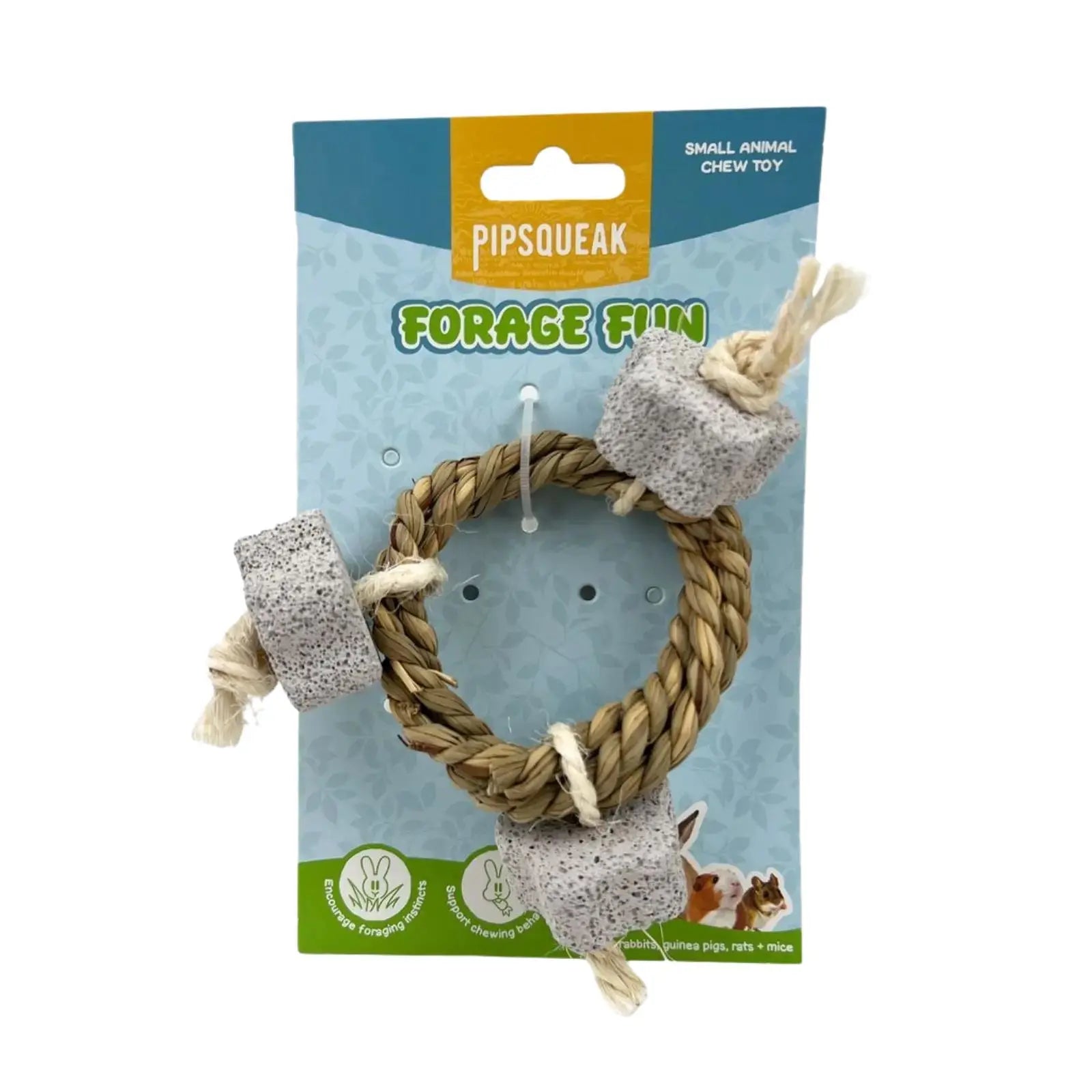 Pipsqueak Chew Seagrass Mineral Ring PipSqueak