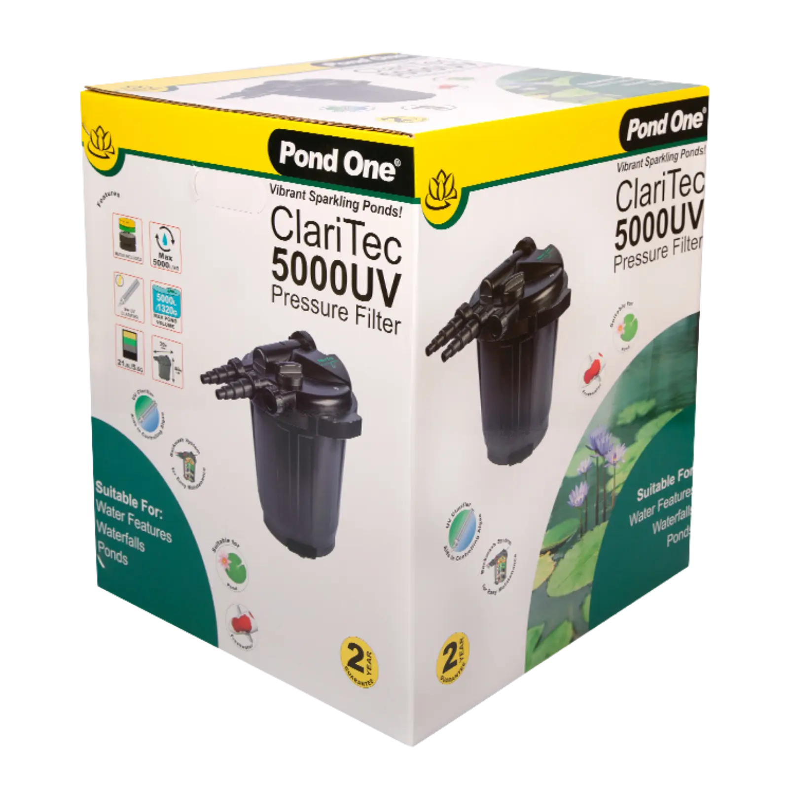 Pond One ClariTec UV Pressure Filter Pond One
