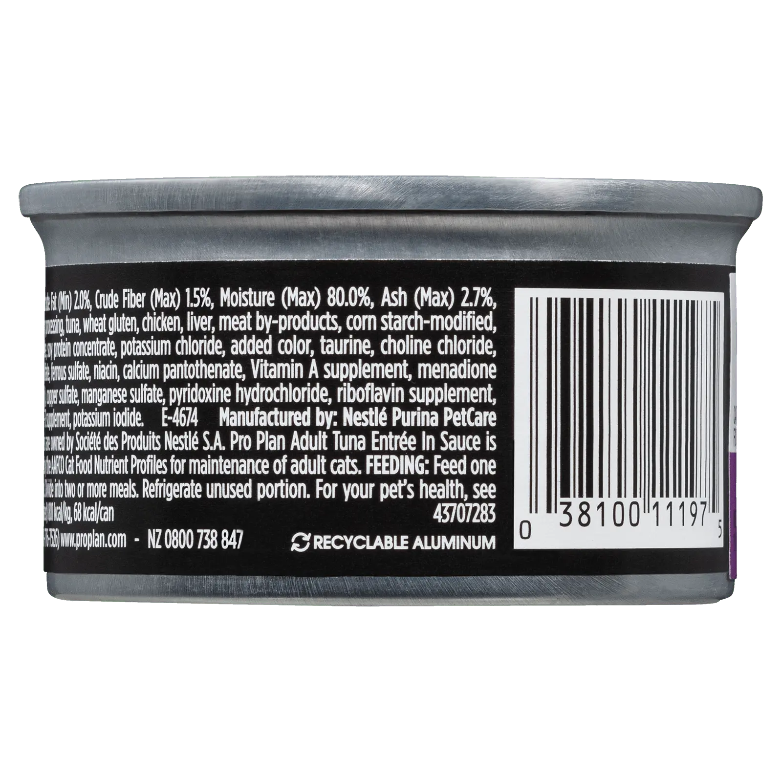 Pro Plan Cat Food Can Adult Complete Essentials Tuna Entrée - Kellyville Pets