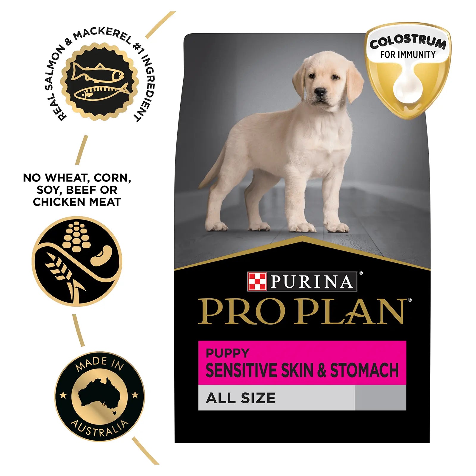 Pro Plan Dog Food Puppy Sensitive Skin & Stomach - Kellyville Pets