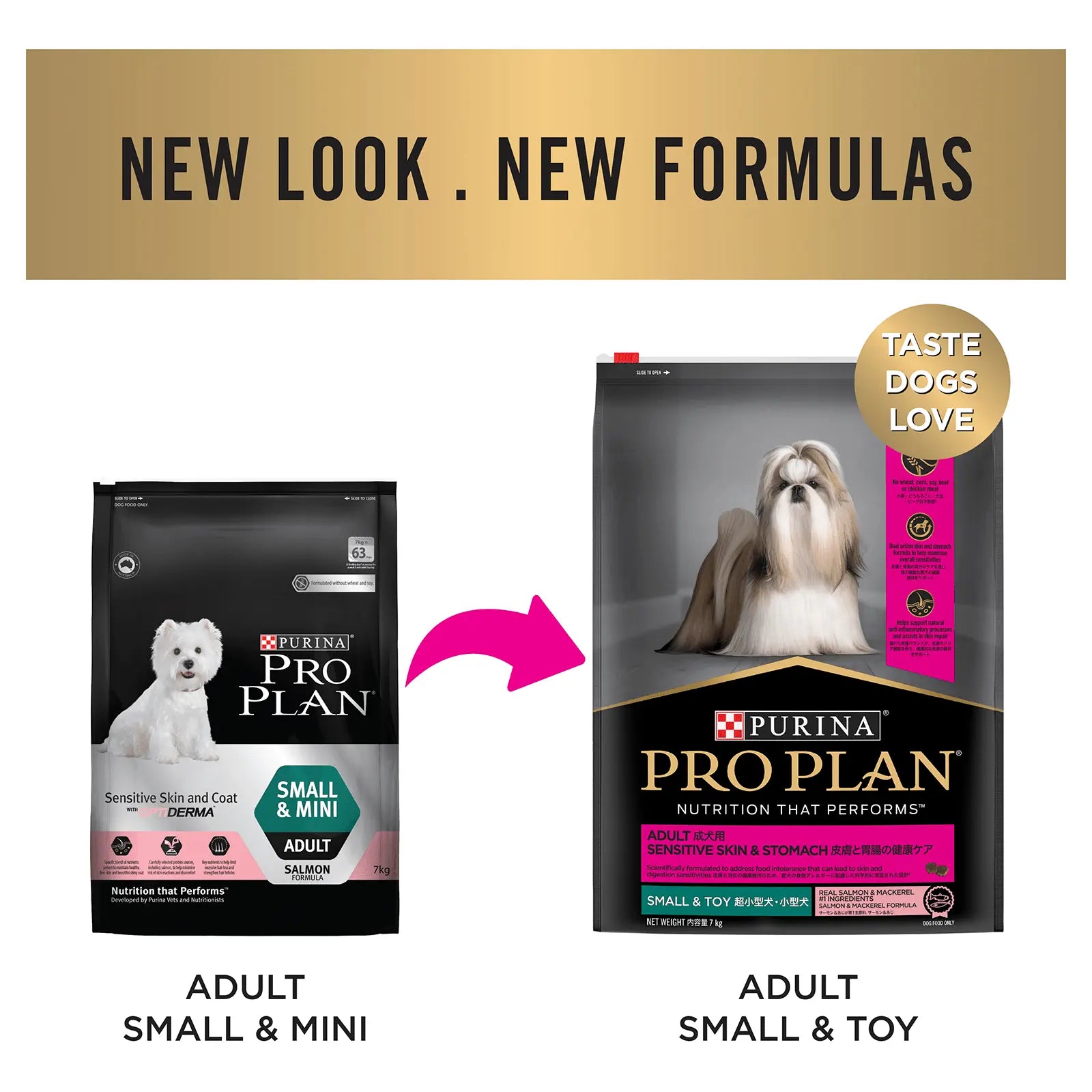 Pro Plan Dog Food Sensitive Skin & Stomach Small & Toy Breed - Kellyville Pets