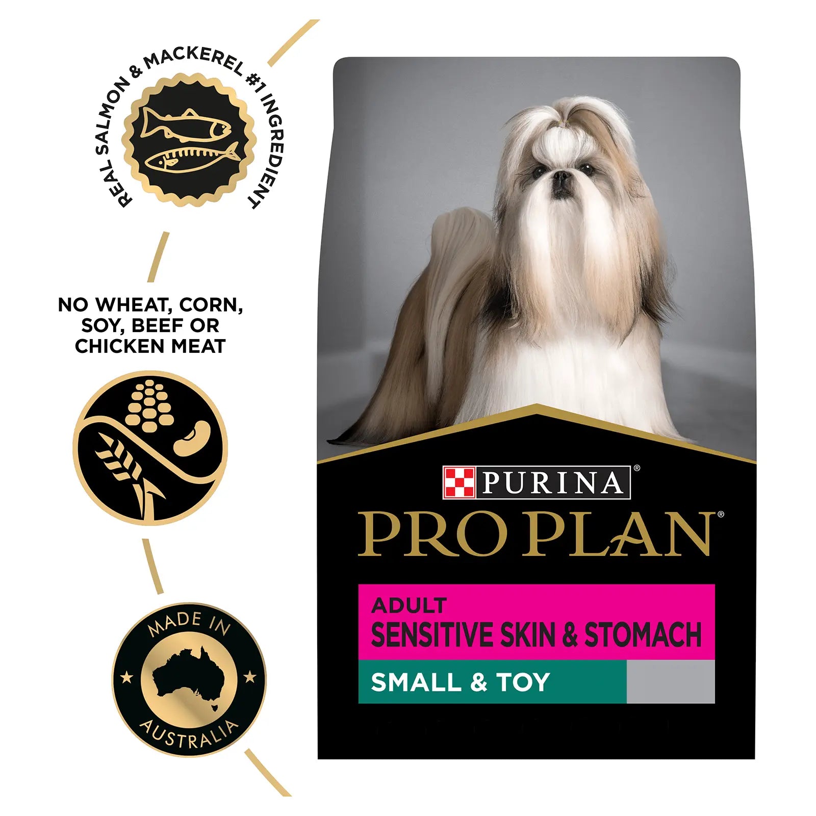 Pro Plan Dog Food Sensitive Skin & Stomach Small & Toy Breed - Kellyville Pets