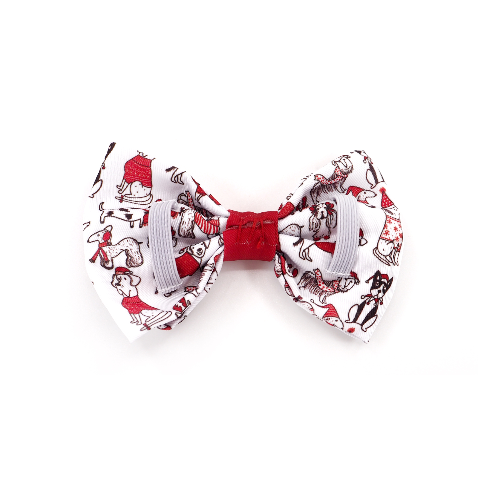 Pupstyle Xmas Dog Bow Tie Barking All The Way