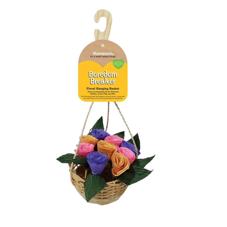 Rosewood Floral Hanging Basket Rosewood