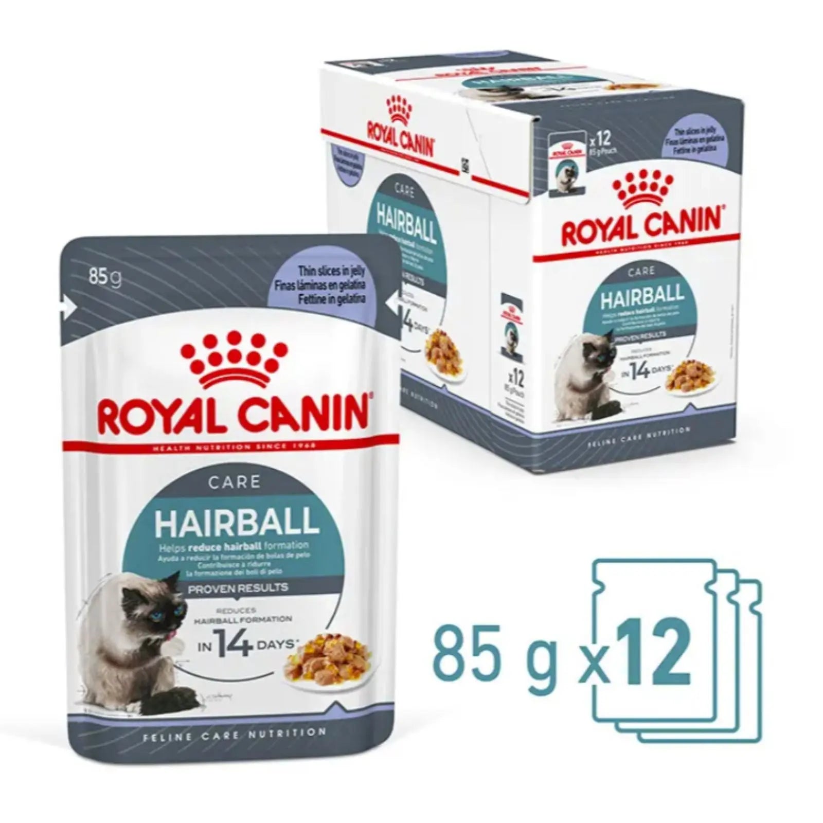 Royal Canin Hairball Jelly 85g 12 Pack Royal Canin
