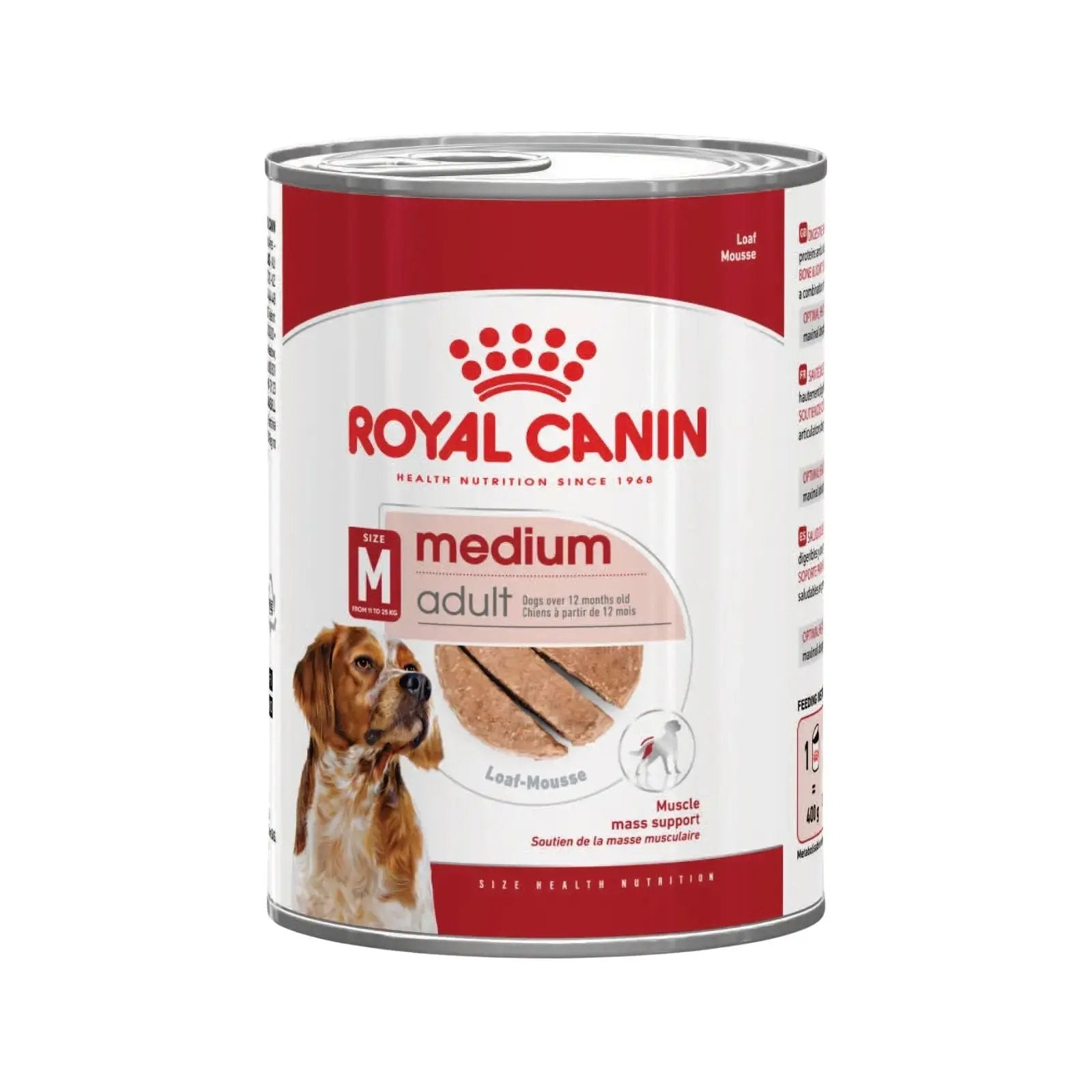 Royal Canin Medium Adult Loaf Dog Food Can 12 x 410g Royal Canin
