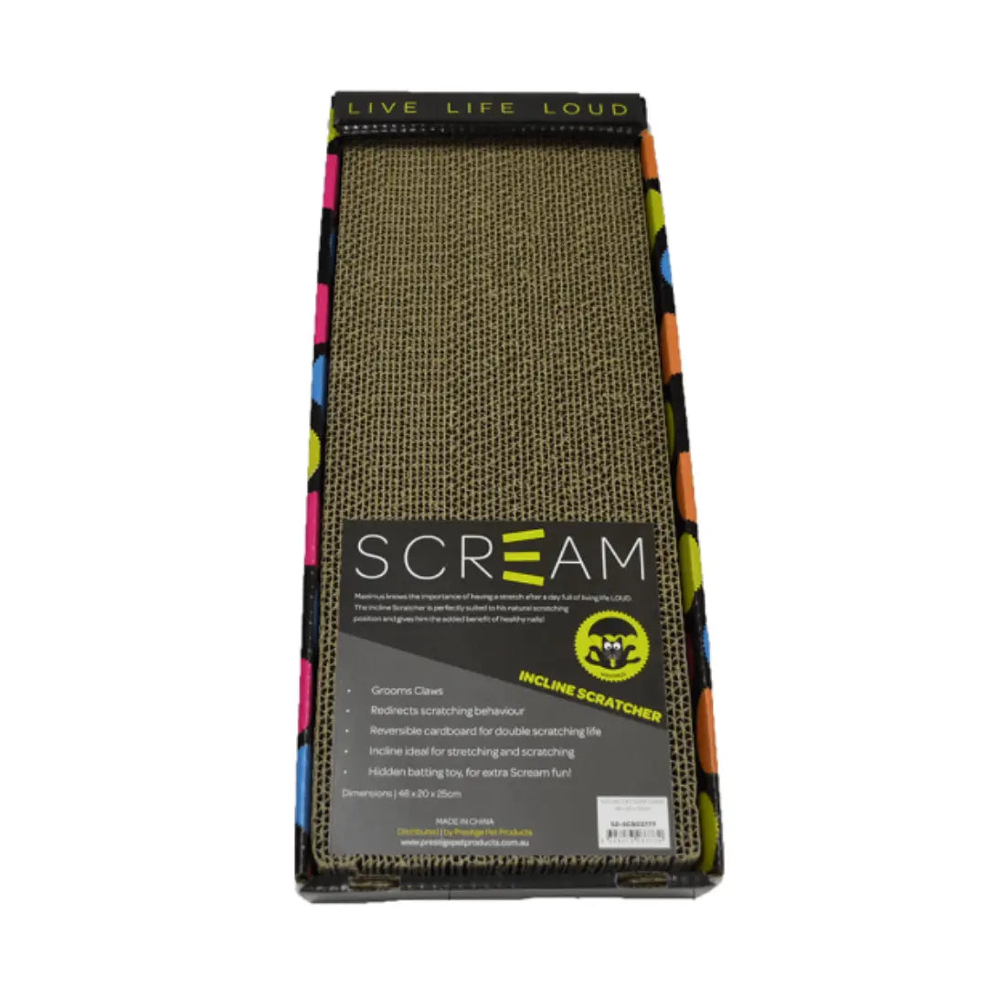 Scream Incline Cat Scratcher Scream
