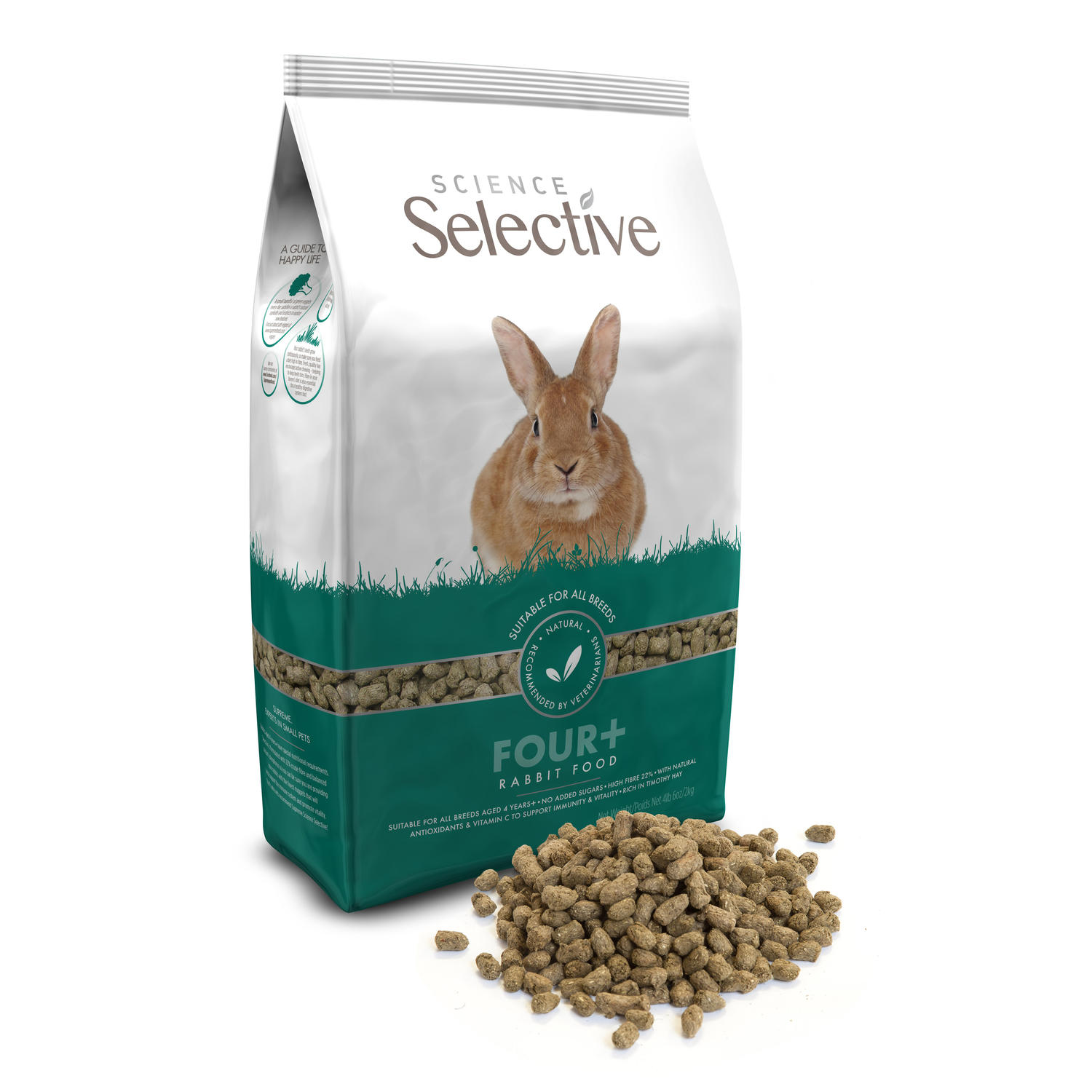 Science Selective Rabbit Four+ Mature Food