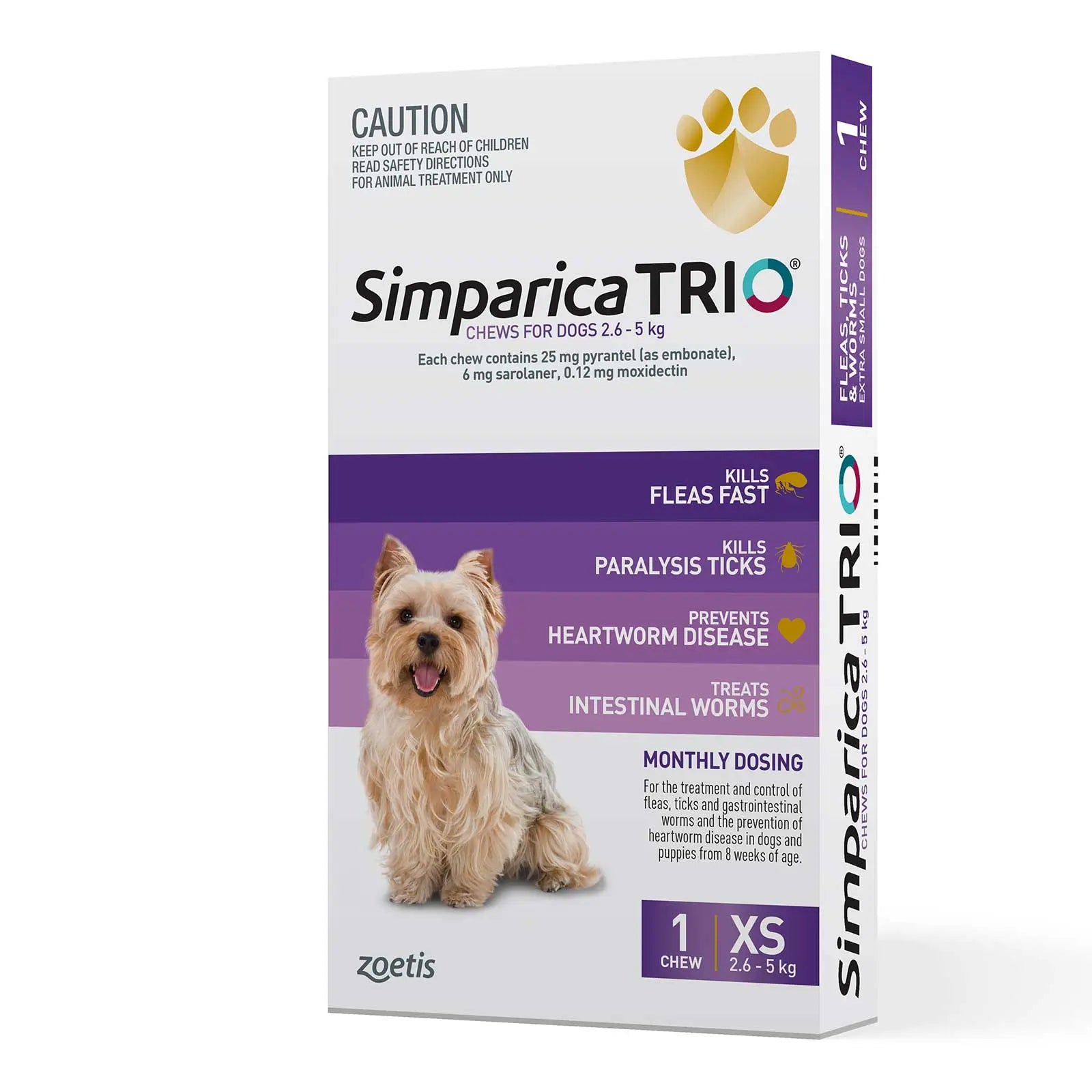 🎁 Simparica Trio 1 Pack (100% off) - Kellyville Pets