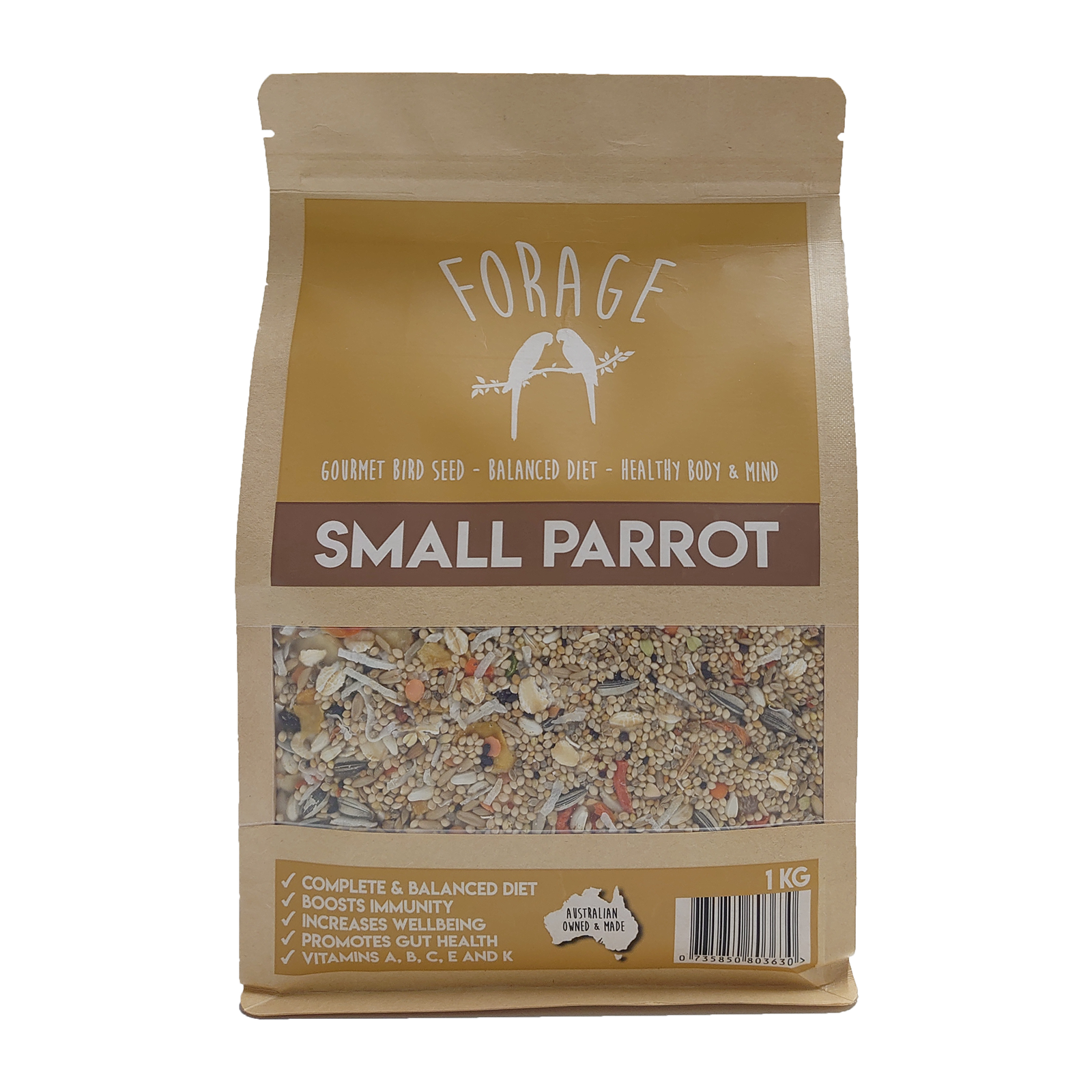 Forage Gourmet Small Parrot Food