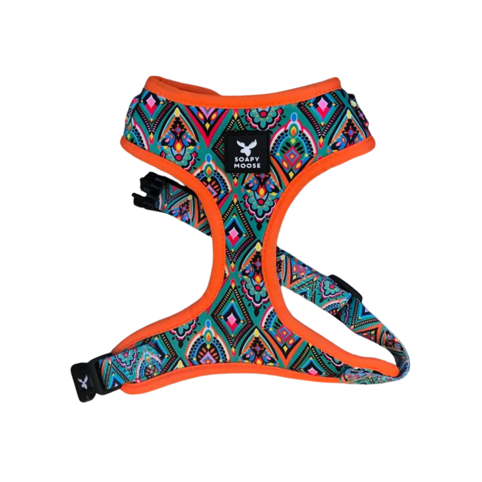 Soapy Moose Dog Harness - Moroccan Sunrise Soapy Moose