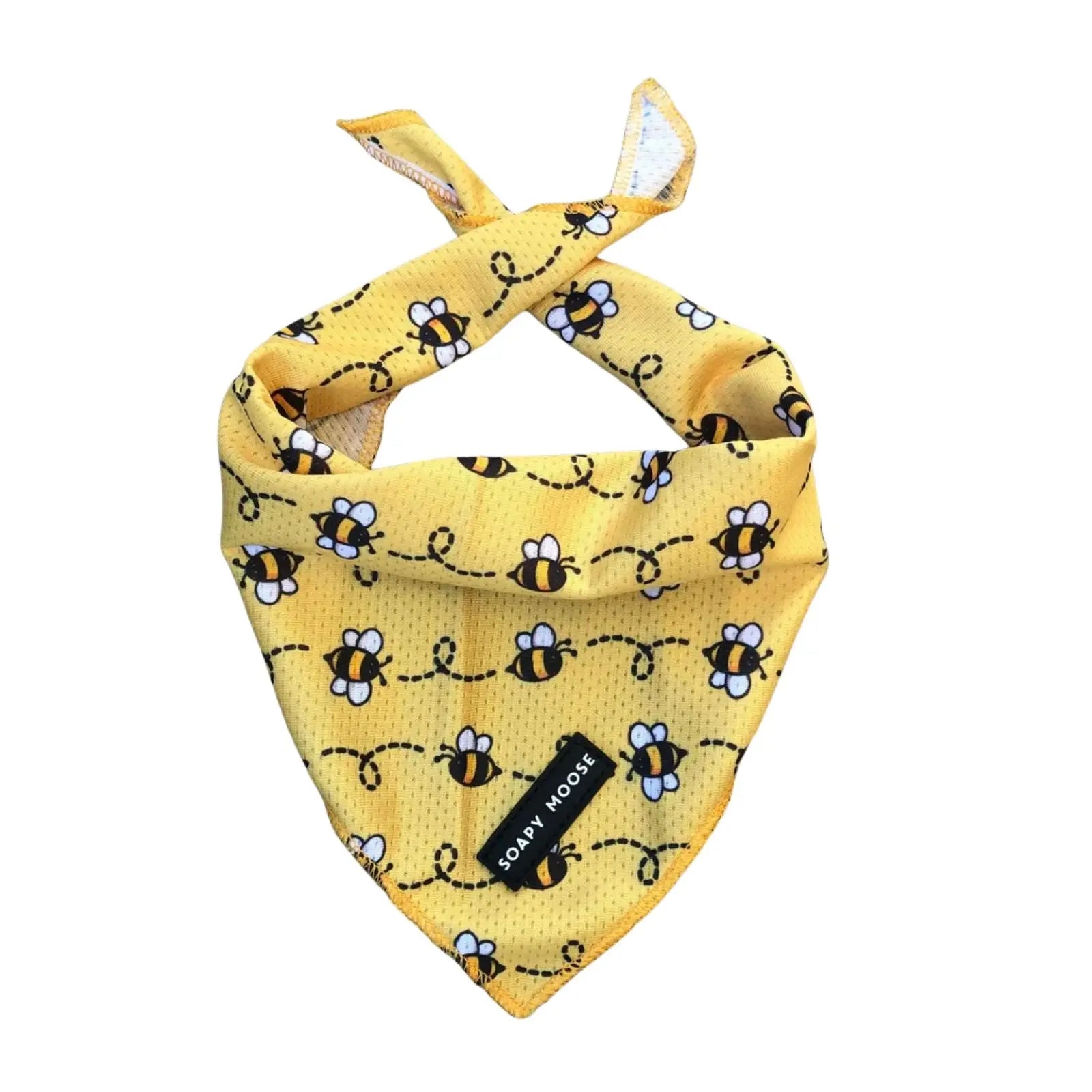 Soapy Moose Pet Bandana - Busy Bee Soapy Moose