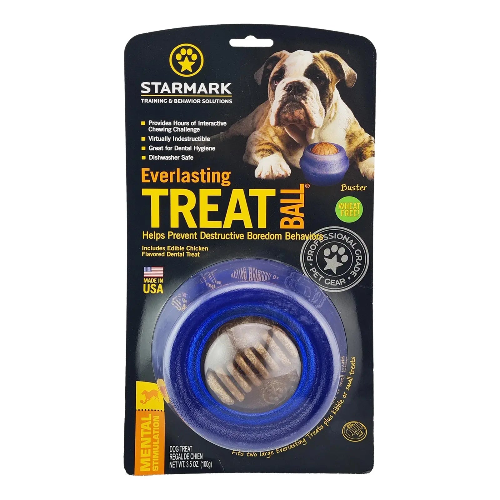 Starmark Everlasting Treat Ball Dog Toy - Large - Kellyville Pets