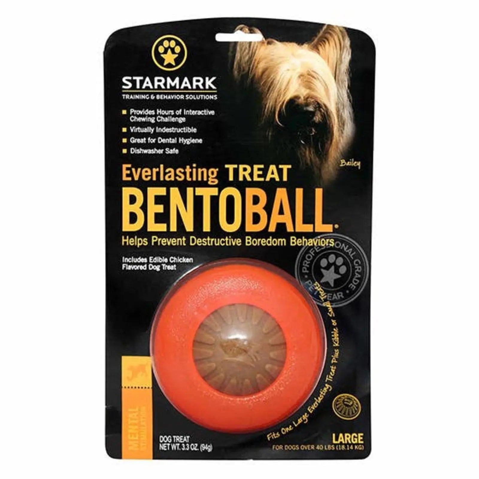 Starmark Everlasting Treat Bento Ball Dog Toy - Kellyville Pets