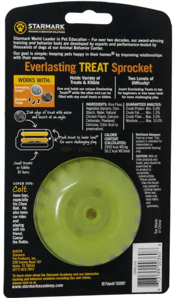 Starmark Everlasting Treat Sprocket Dog Toy - Kellyville Pets
