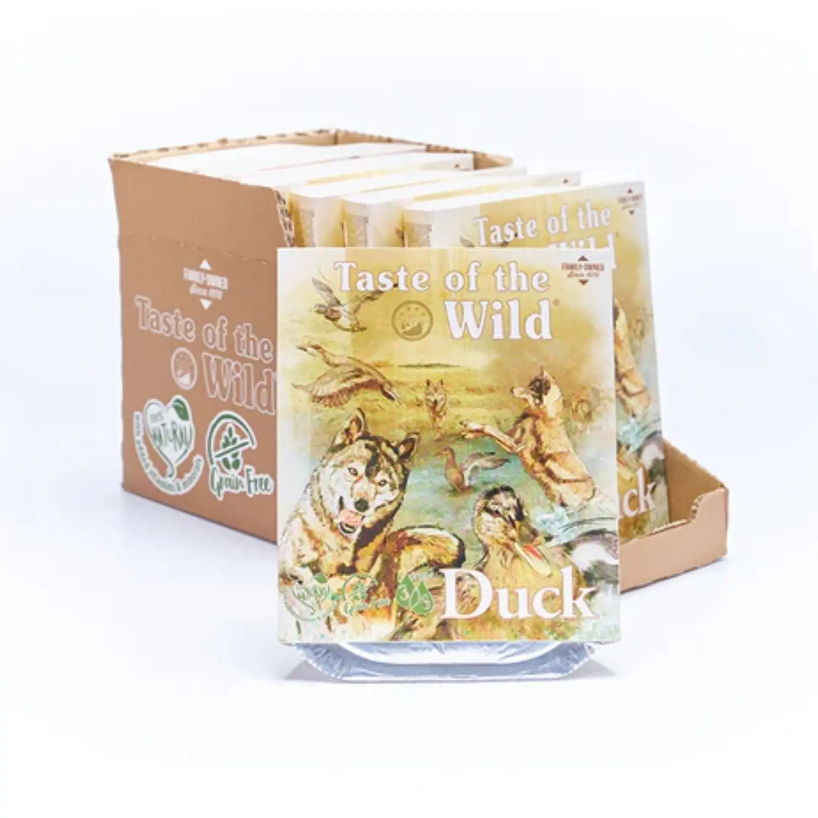 Taste of the Wild Dog Food Tray Duck & Chicken with Fruit & Vegetables Taste of the Wild