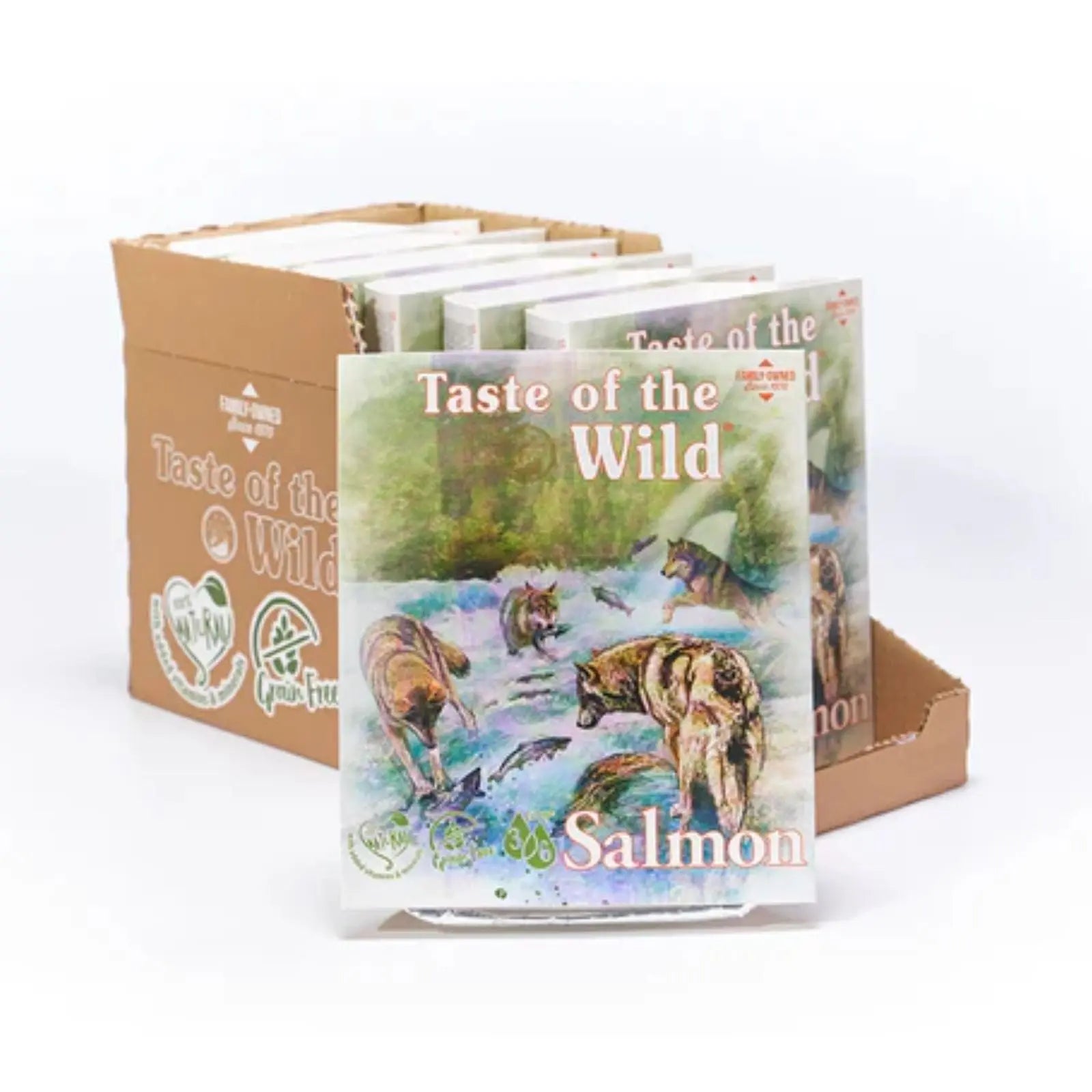 Taste of the Wild Dog Food Tray Salmon & Herring  with Fruit & Vegetables Taste of the Wild