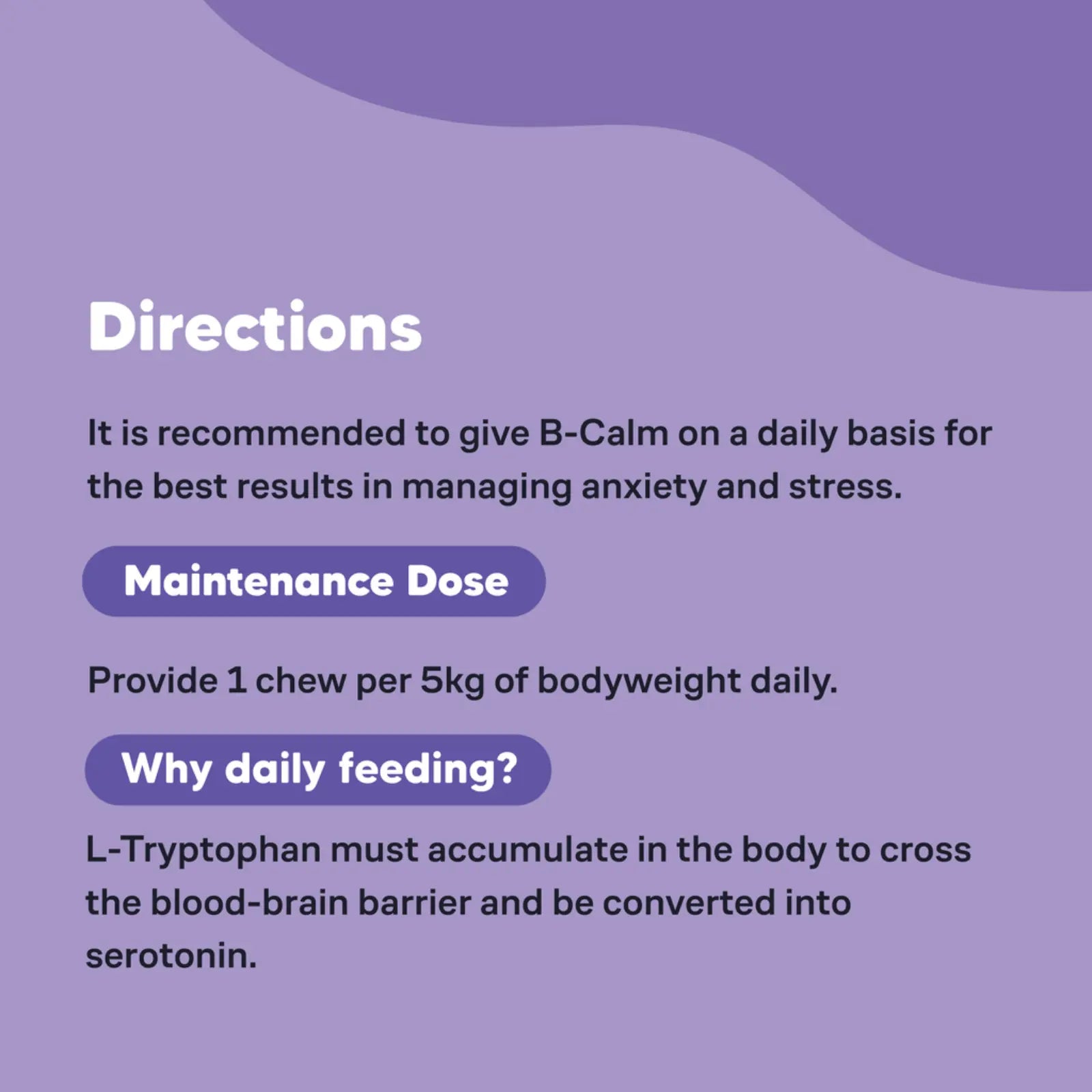 Vetafarm Lovebites B-Calm Chews for Cats 60 Pack Vetafarm