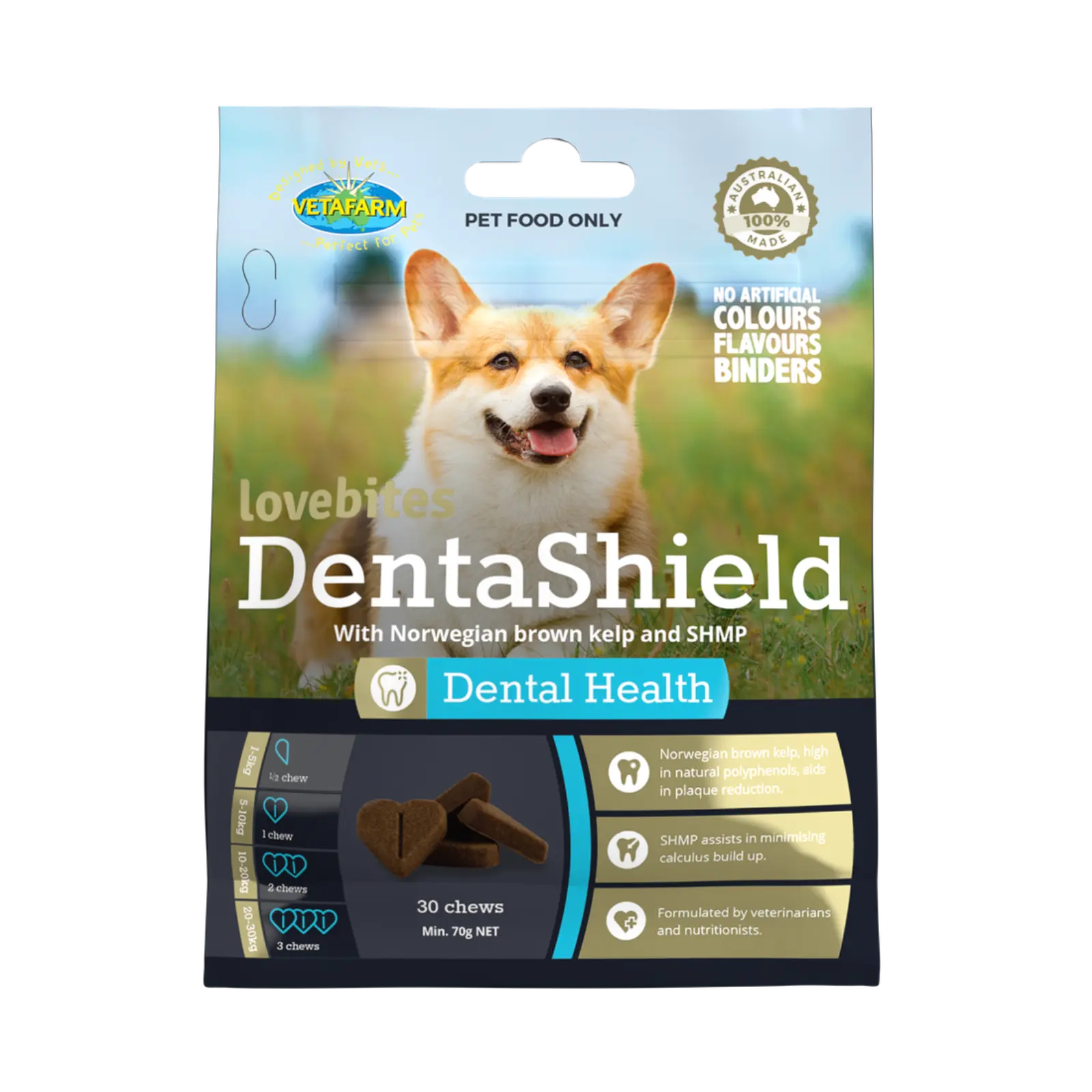 Vetafarm Lovebites DentaShield Chews Vetafarm