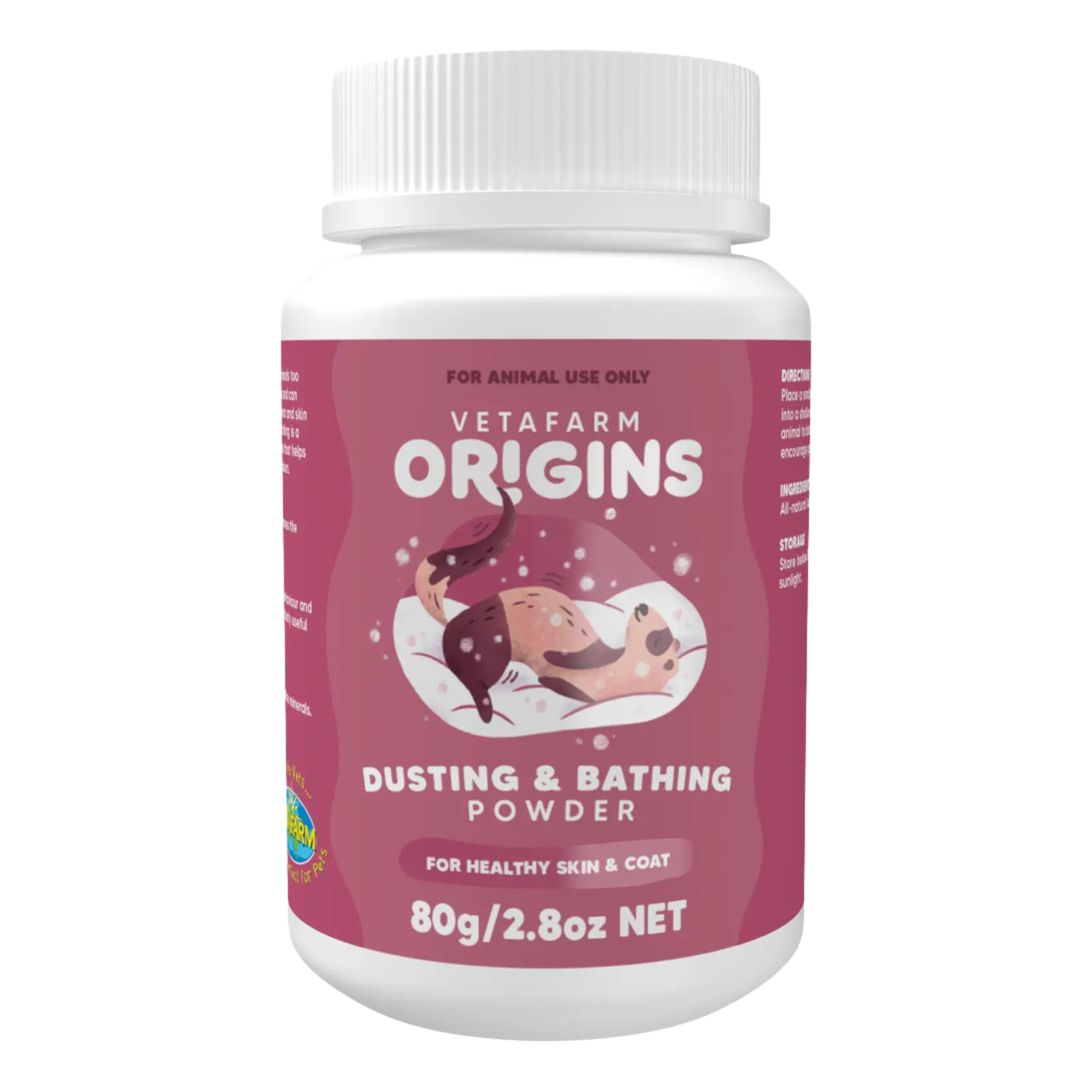 Vetafarm Origins Dusting & Bathing Powder - 80g Not Specified