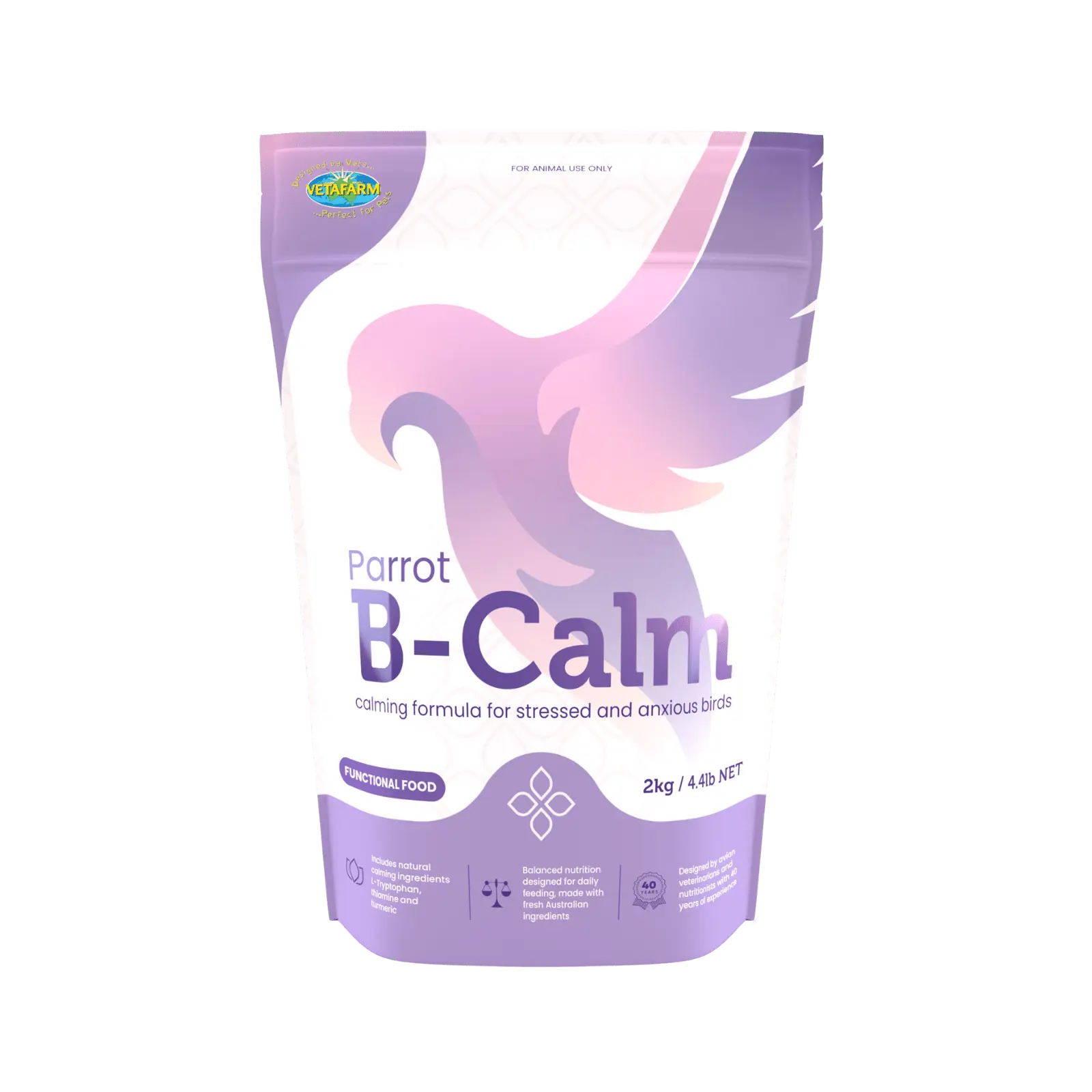 Vetafarm Parrot B - Calm Pellets - Kellyville Pets