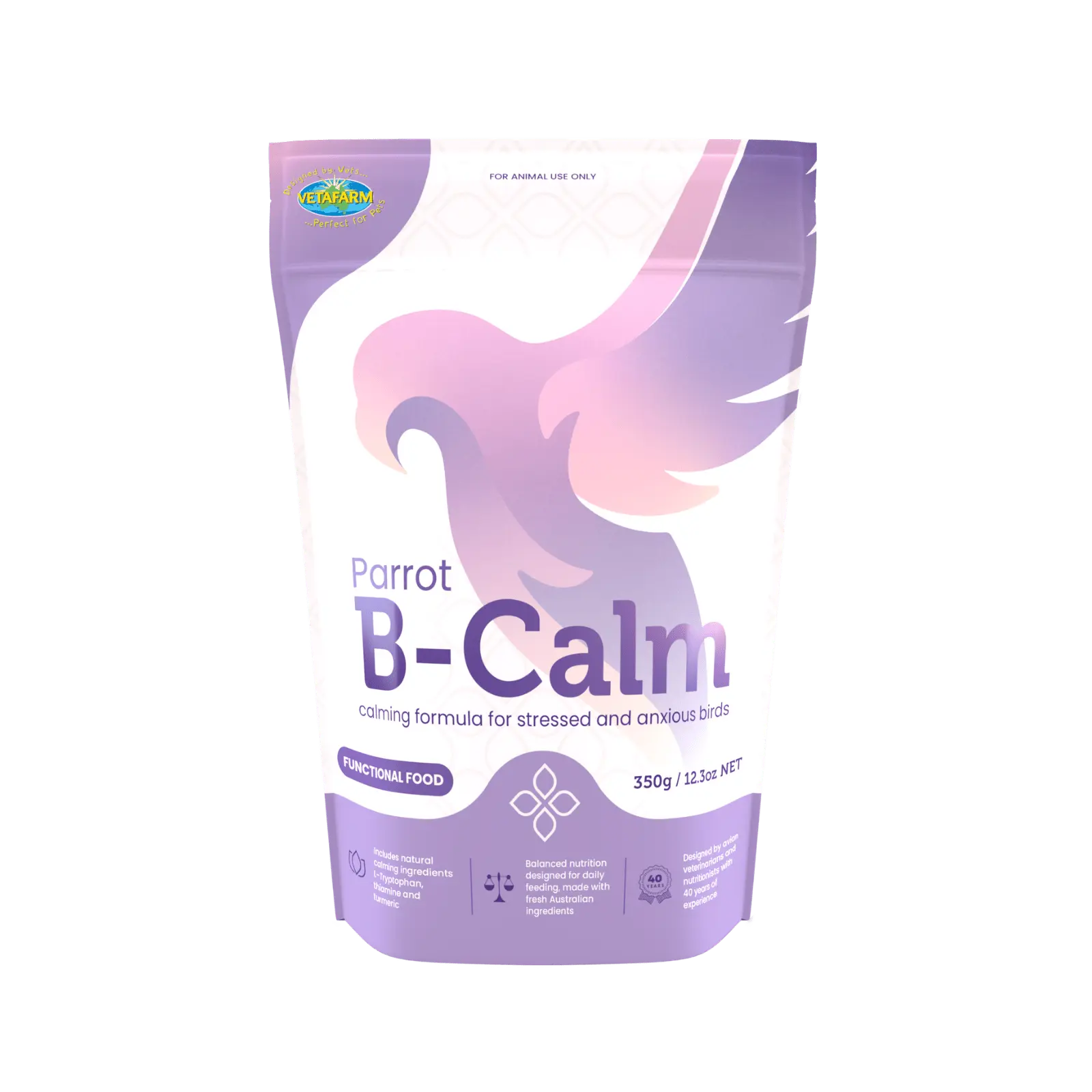 Vetafarm Parrot B - Calm Pellets - Kellyville Pets