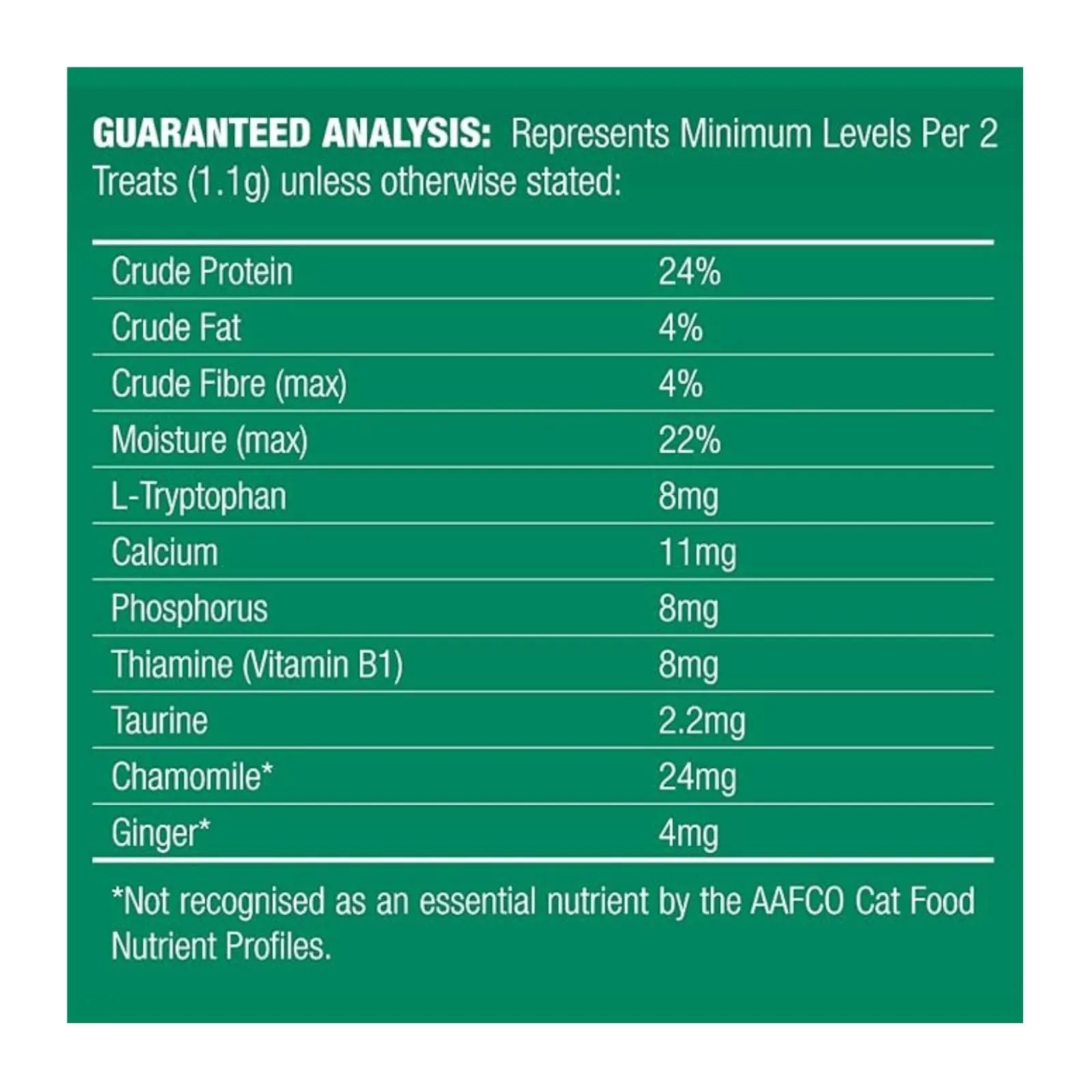 Vetalogica VitaRapid Tranquil Daily Cat Treats 100g Vetalogica