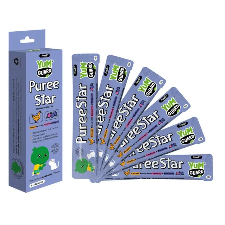 YumGuard Puree Star Cat Treats YumGuard