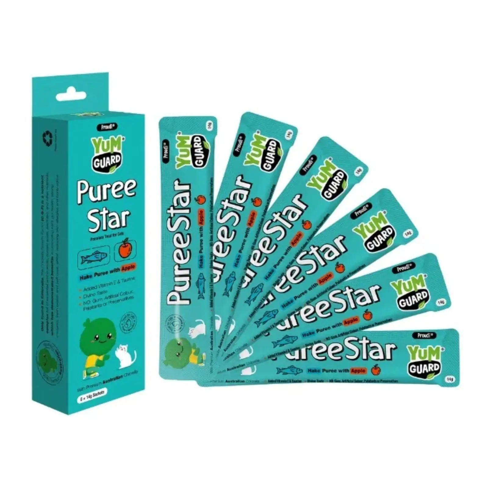 YumGuard Puree Star Cat Treats YumGuard