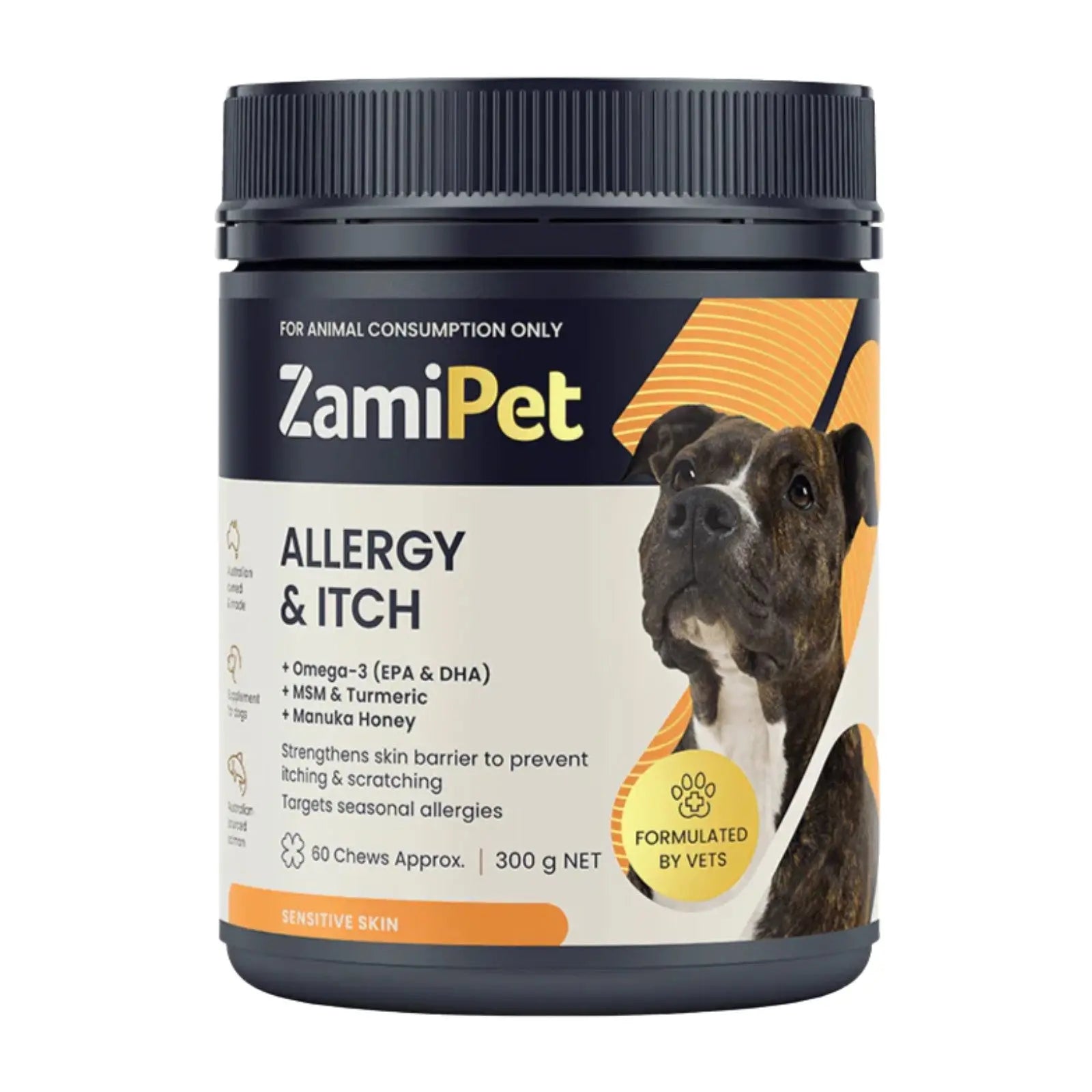 ZamiPet Allergy & Itch Chews - 60 pack ZamiPet