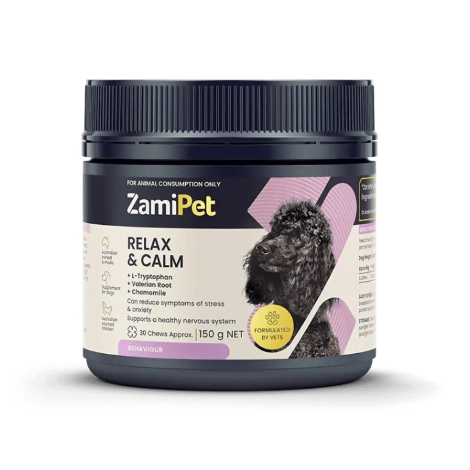 ZamiPet Probiotics Relax & Calm - 30 pack ZamiPet